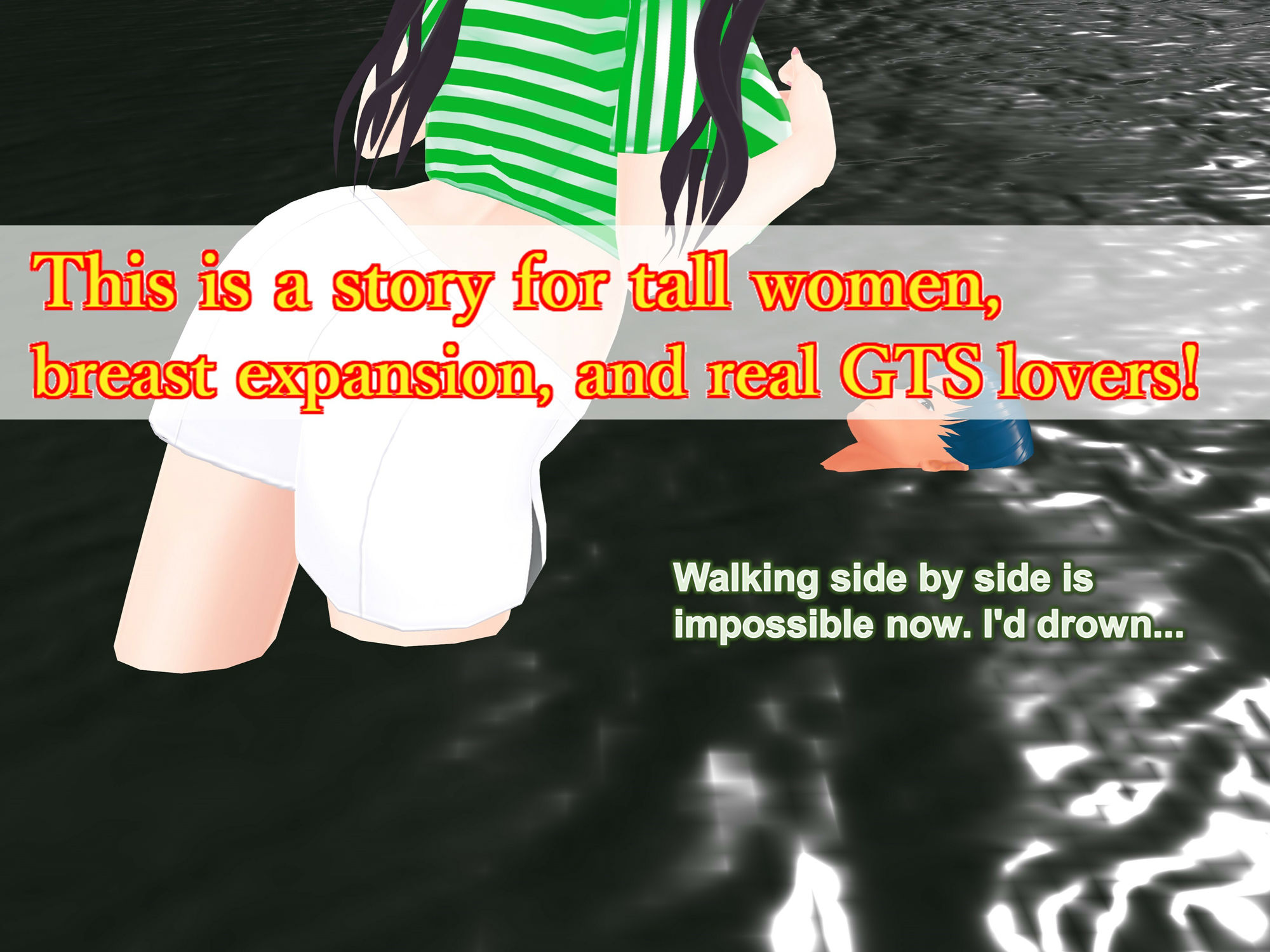 サンプル画像3:Outgrowing only girls， Overtake boys， Growth sound Beach Arc(女子成長クラブ) [d_399974]