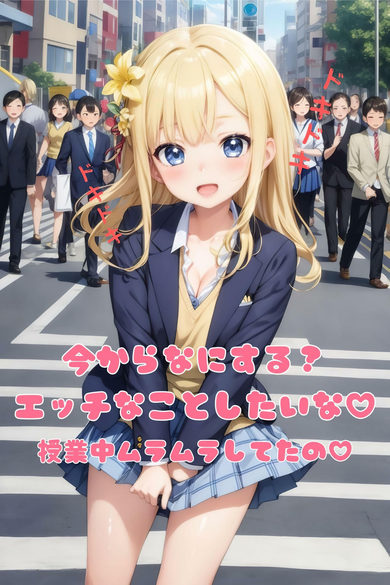 サンプル画像5:制服美少女の淫らな学園生活【4Kセリフ付き】(プリ尻マン開学園) [d_401329]