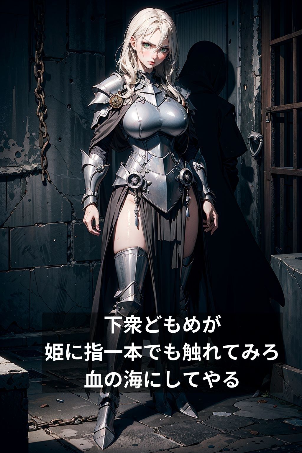 サンプル画像1:騎士、蹂躙(にゃにゃ丸プロデュース) [d_402133]