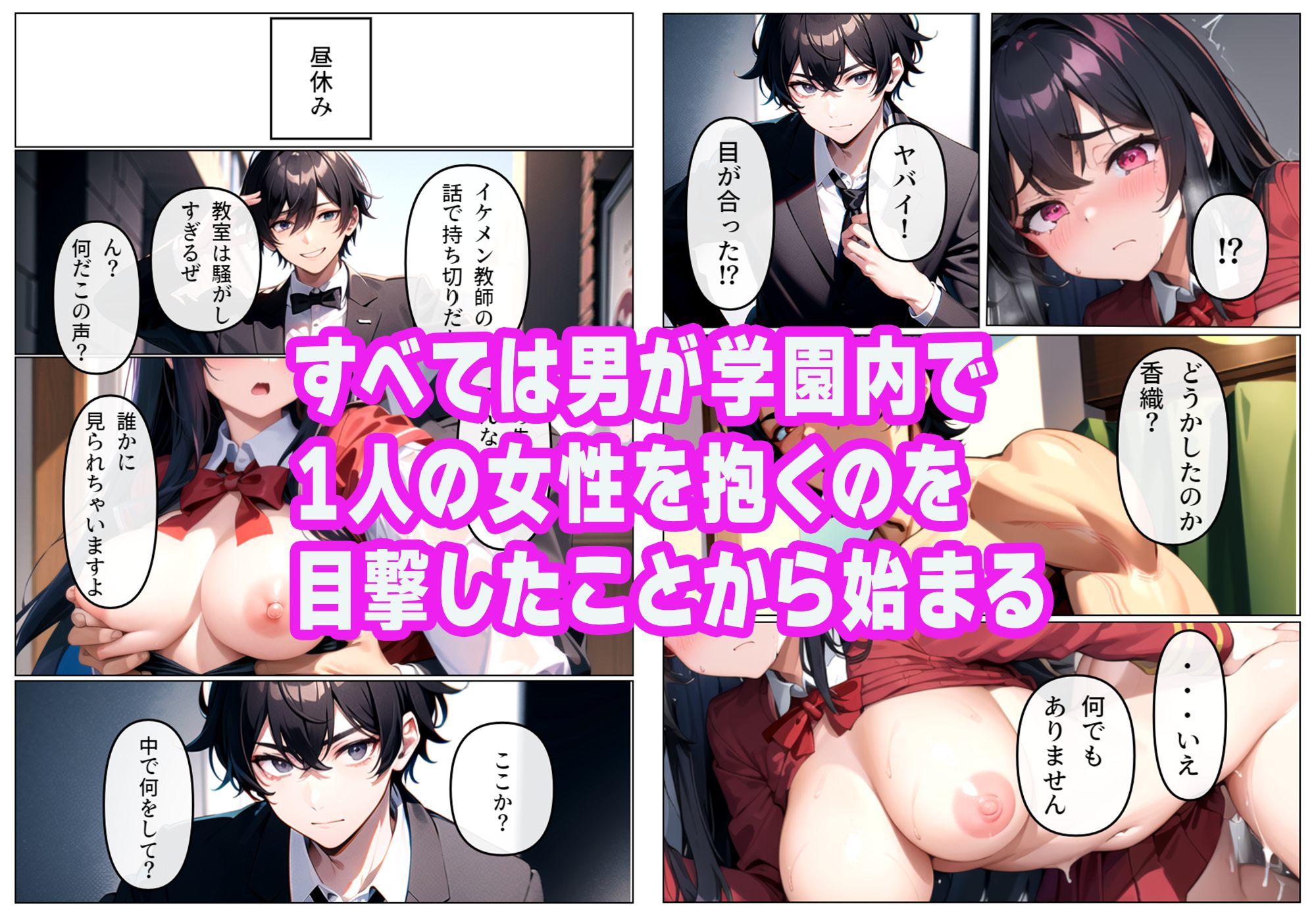 サンプル画像3:ヤリチン教師に狙われた幼馴染-序章-(雷覇) [d_402554]