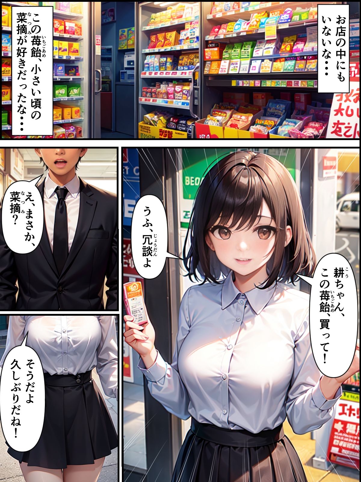 サンプル画像1:セフレになる話〜お転婆な幼馴染編〜(ぴちゆめ堂) [d_402913]