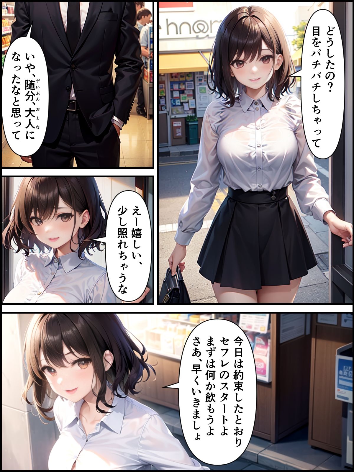 サンプル画像2:セフレになる話〜お転婆な幼馴染編〜(ぴちゆめ堂) [d_402913]