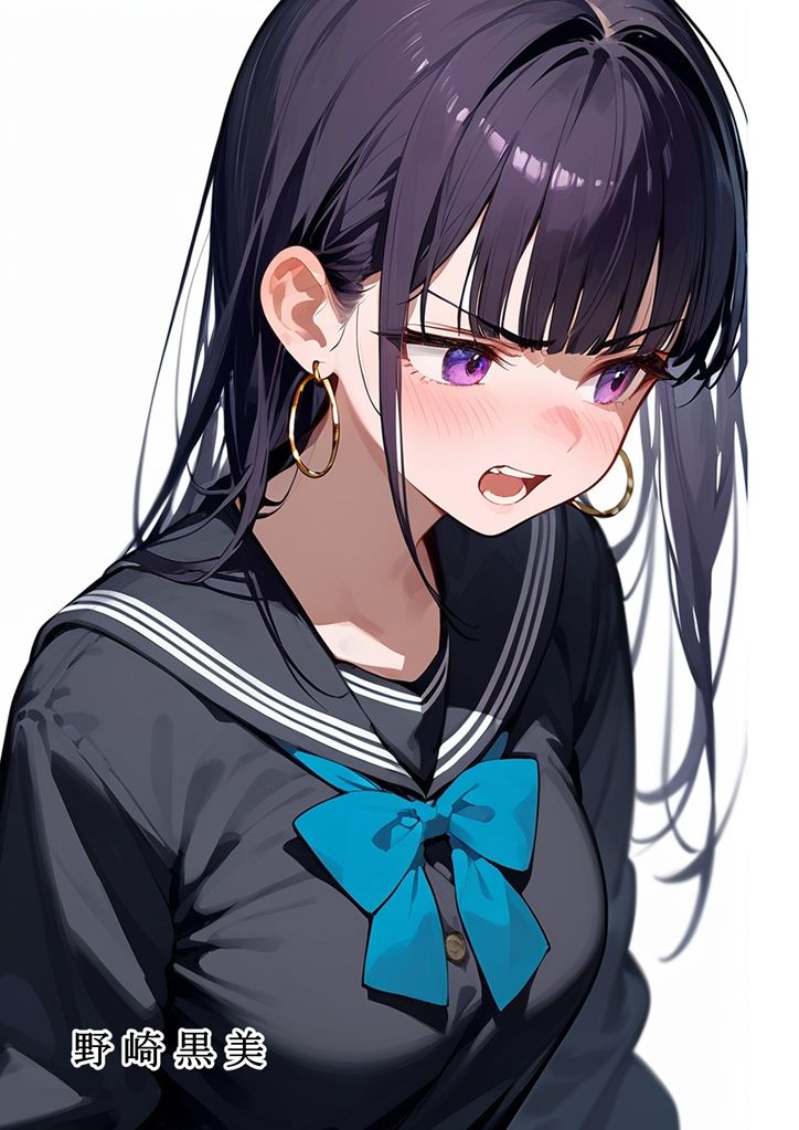 サンプル画像1:黒髪ロングのギャルに童貞卒業させてもらう話(無明長屋) [d_402919]