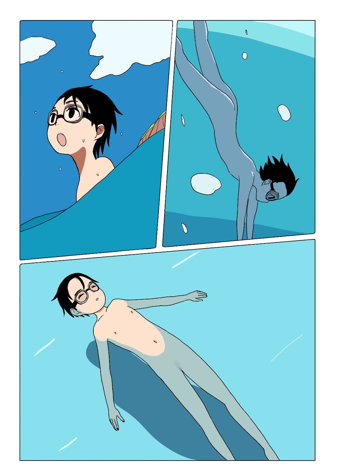 サンプル画像2:At the lake(Orange pecoe) [d_403048]