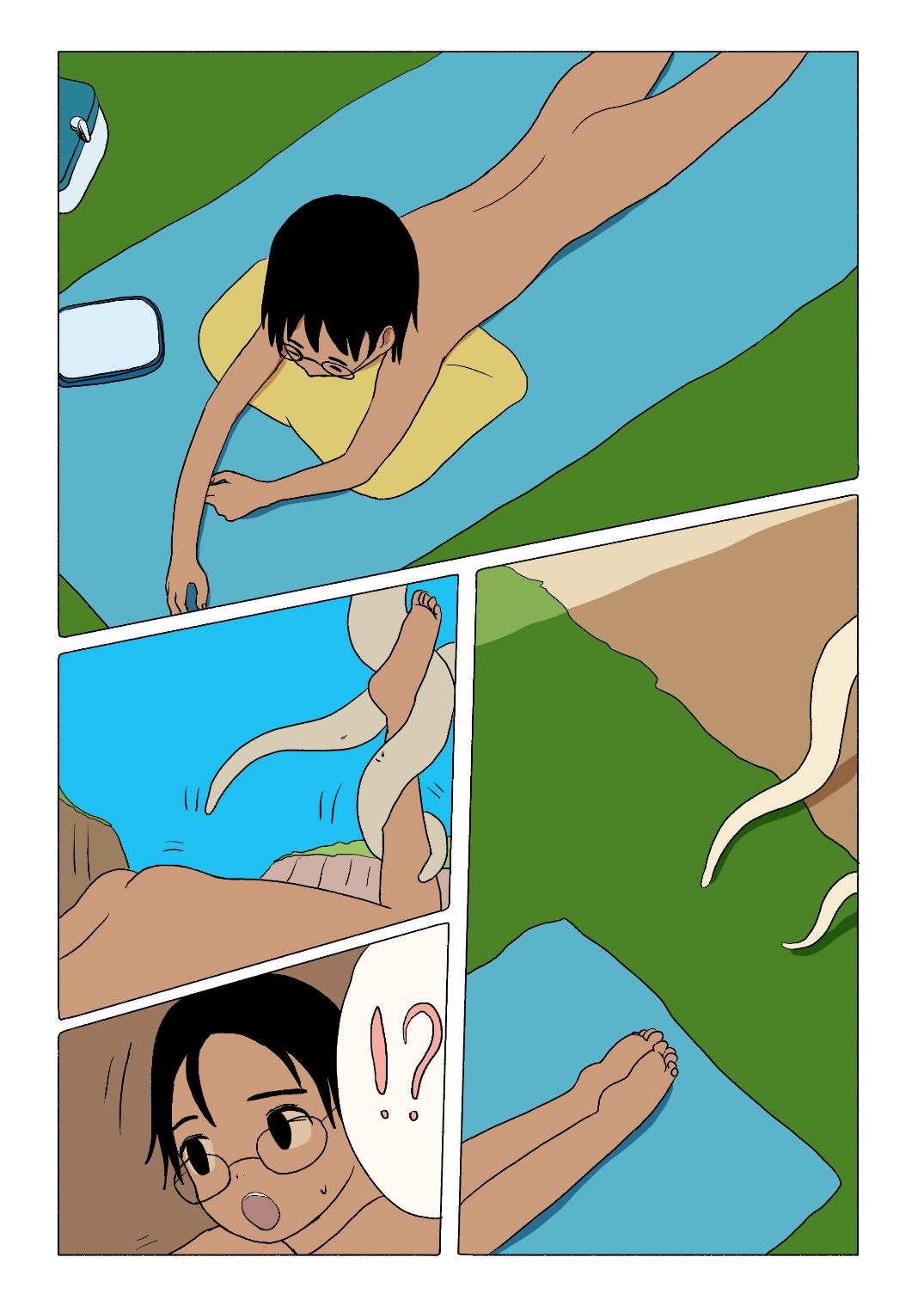 サンプル画像3:At the lake(Orange pecoe) [d_403048]