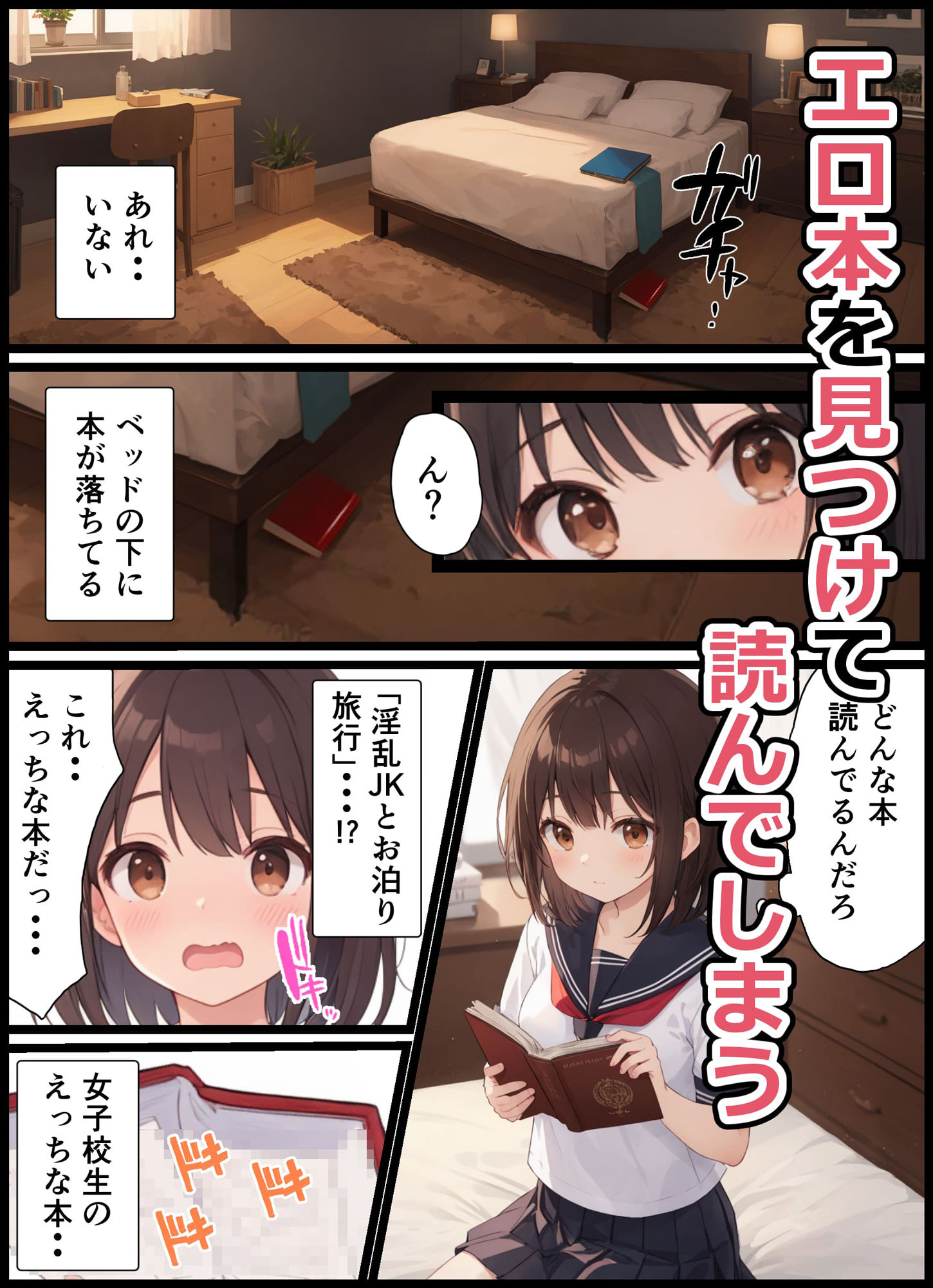 サンプル画像3:女子校生の妹とあまあまセックスする話(よし堂) [d_406197]