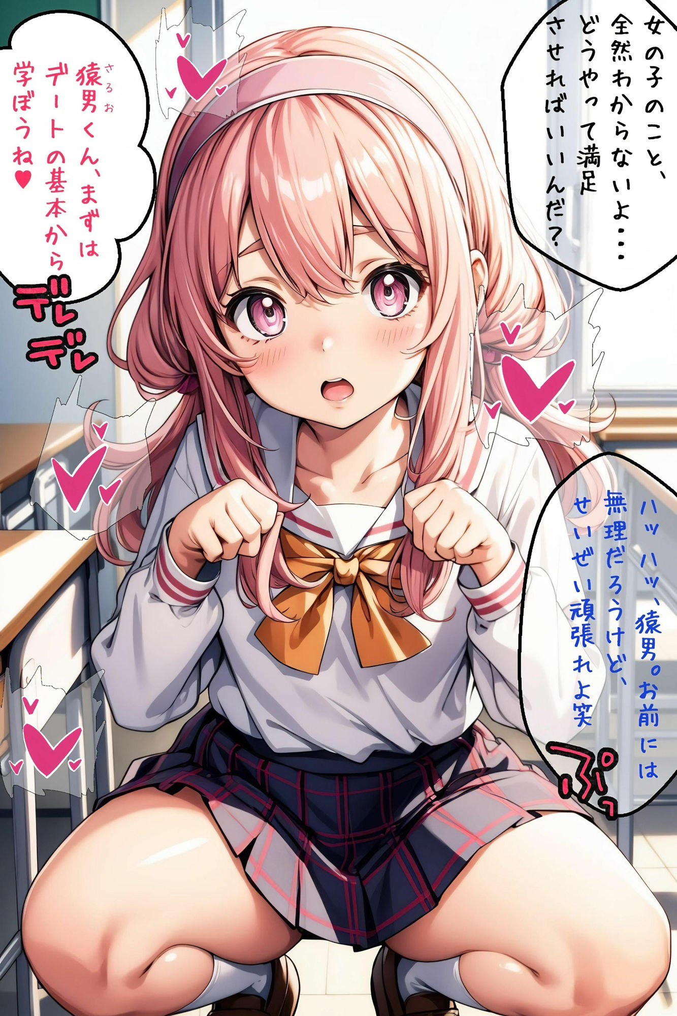 童貞だと留年確定！？猿男くんの童貞卒業物語！