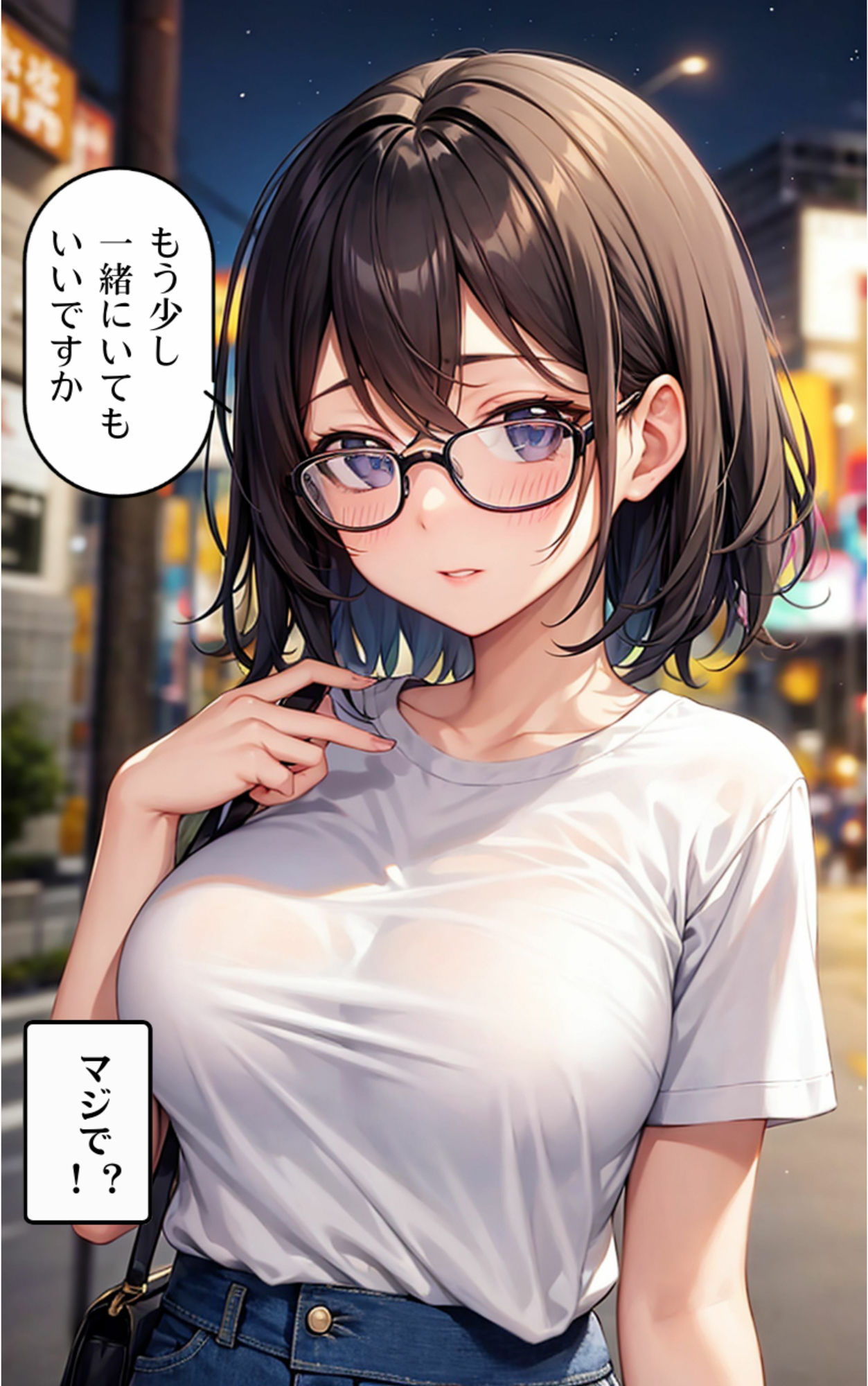 サンプル画像3:マッチングアプリで出会った陰キャ巨乳がえちえちだった件(ちぐはぐくりえいと) [d_407221]
