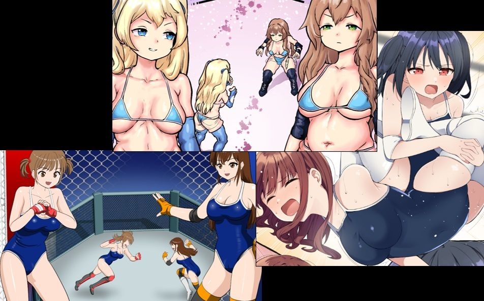 サンプル画像1:学校で女子プロレス！ 全員失神失禁 あなたが可愛すぎるから編(妄幻想プラン) [d_407241]