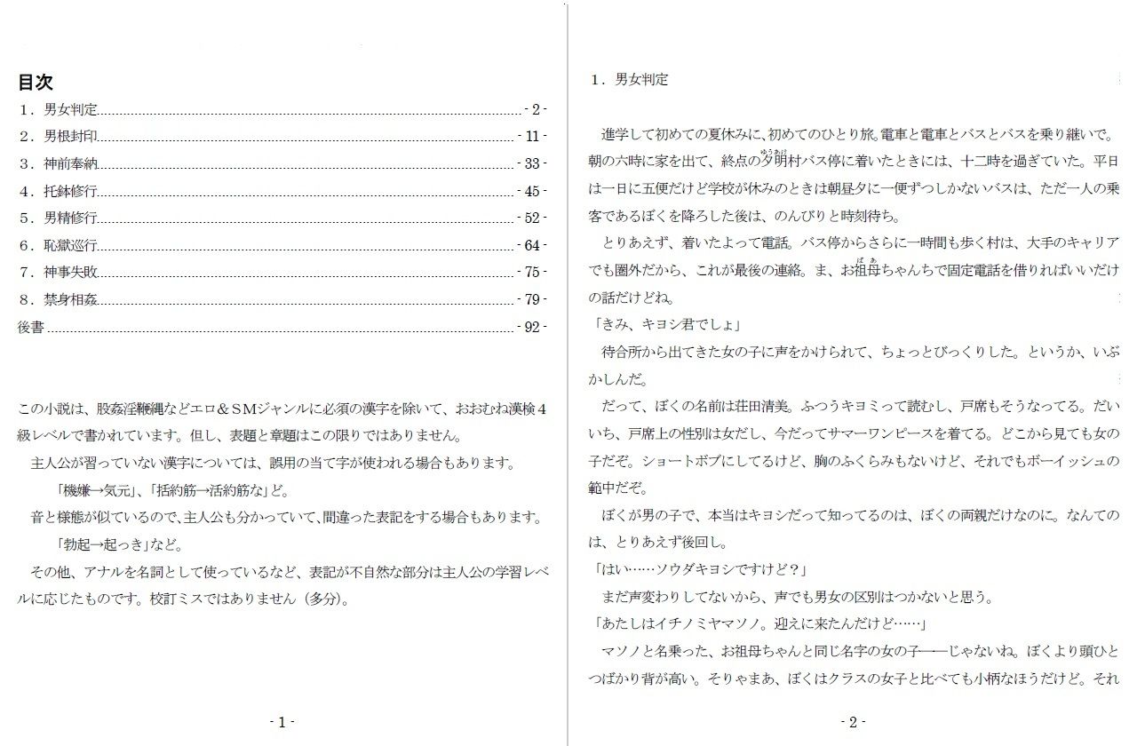 サンプル画像1:魔羅神様の男神子(SMX工房) [d_408531]