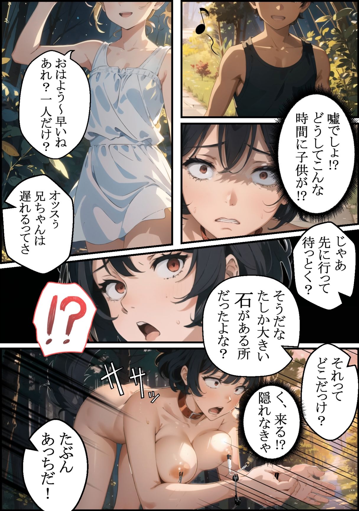 サンプル画像6:犬塚真琴の警察犬調教録-二日目-(Rabbit ears) [d_408708]