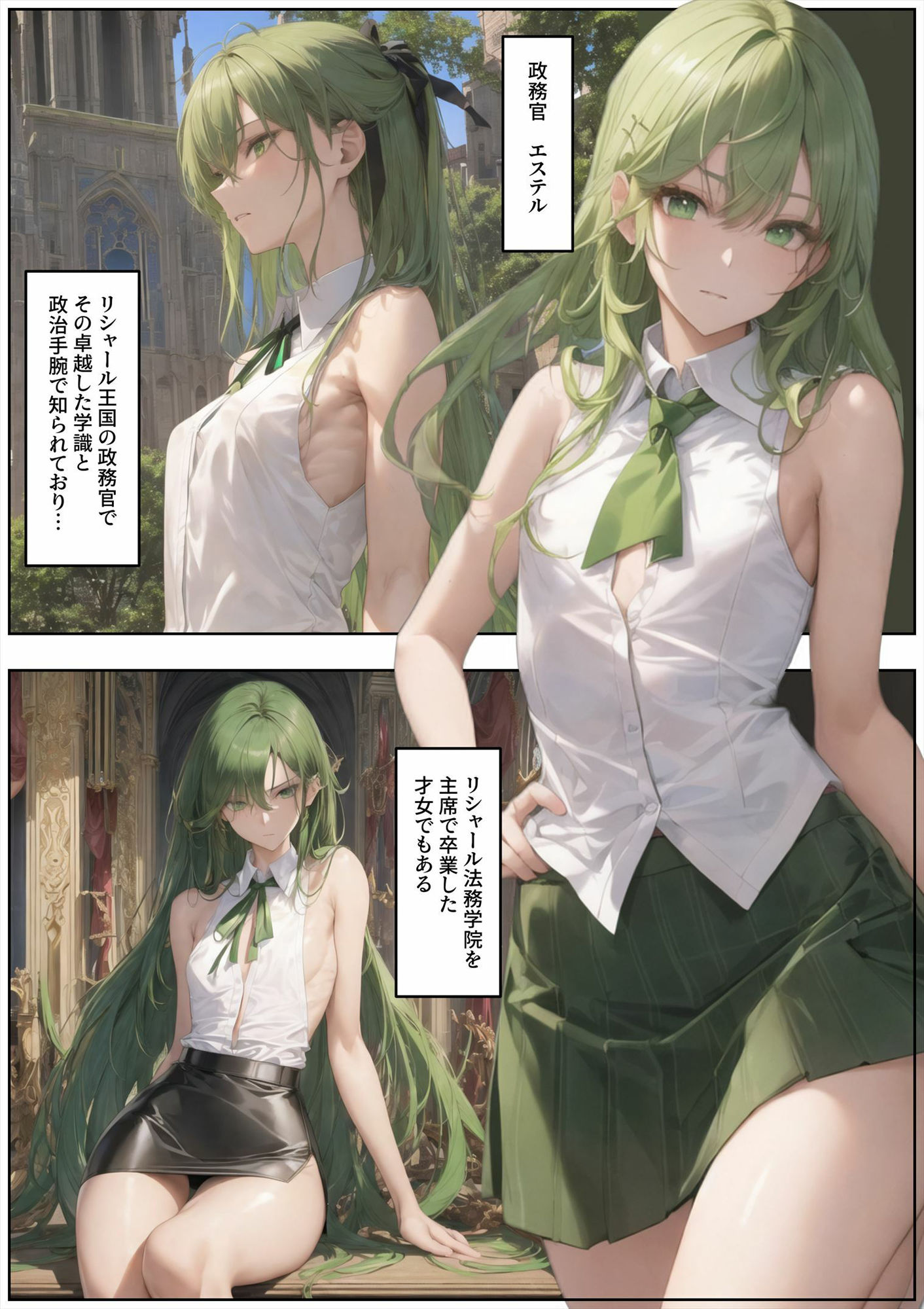 サンプル画像1:売奴家畜化調教6 政務官エステル(Hydra777) [d_410083]