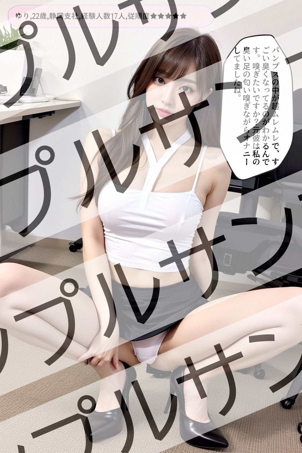 サンプル画像2:新人OLのしゃがみパンチラ vol.1(あらぶるま) [d_410474]