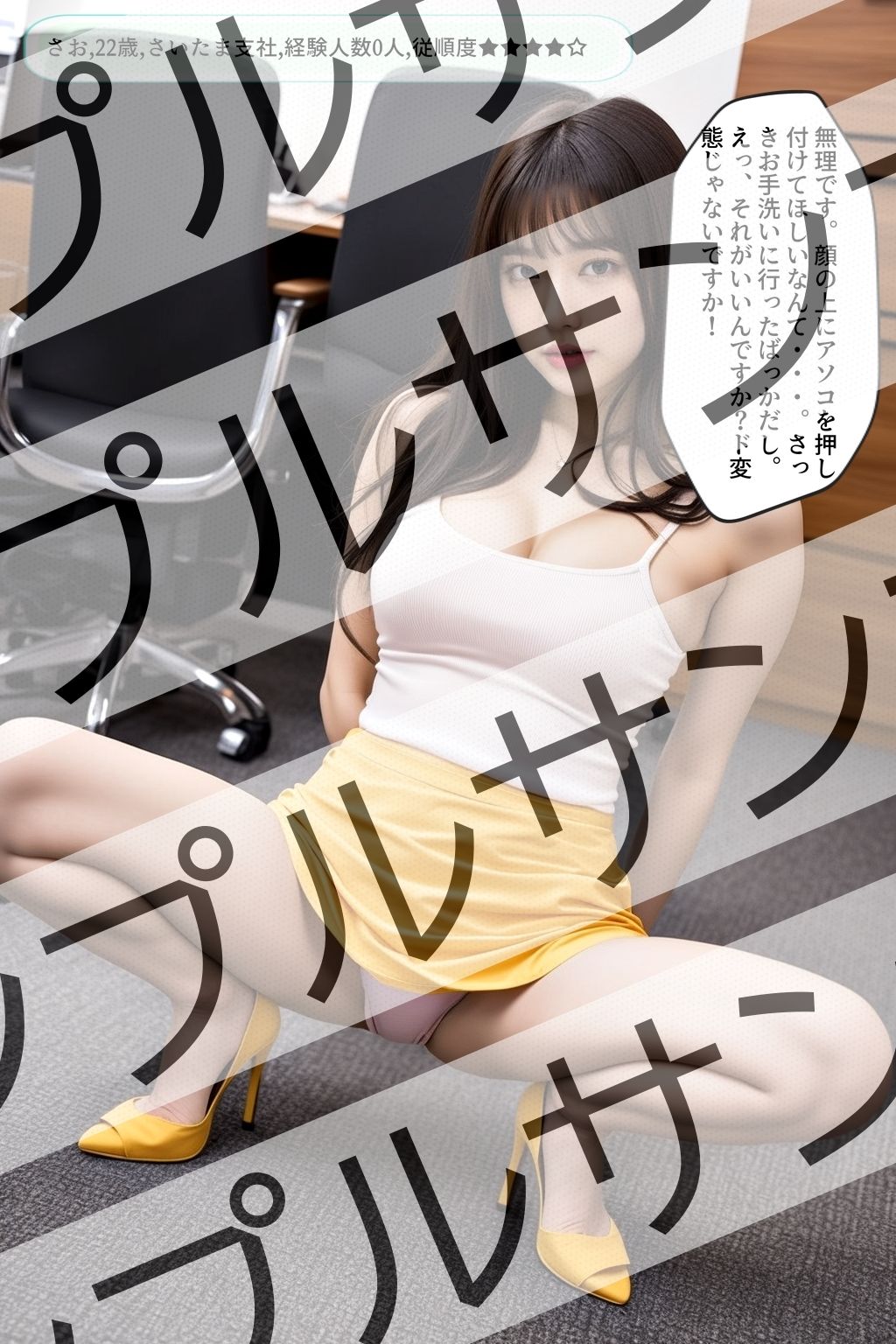 サンプル画像3:新人OLのしゃがみパンチラ vol.1(あらぶるま) [d_410474]