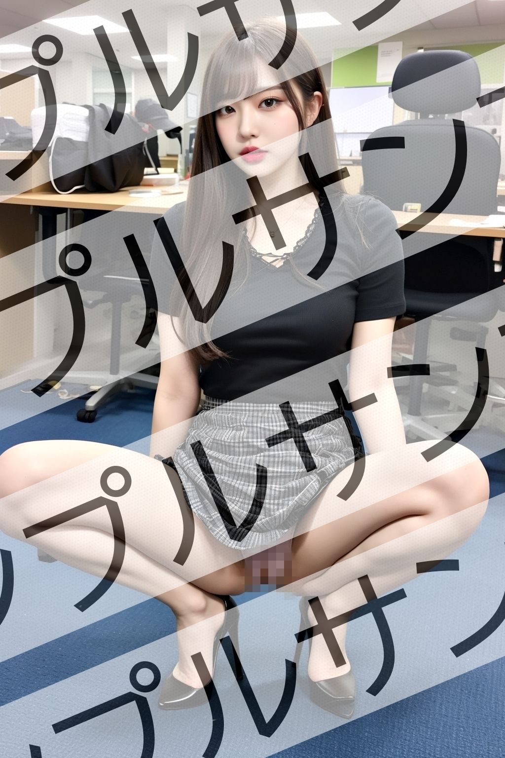 サンプル画像6:新人OLのしゃがみパンチラ vol.1(あらぶるま) [d_410474]