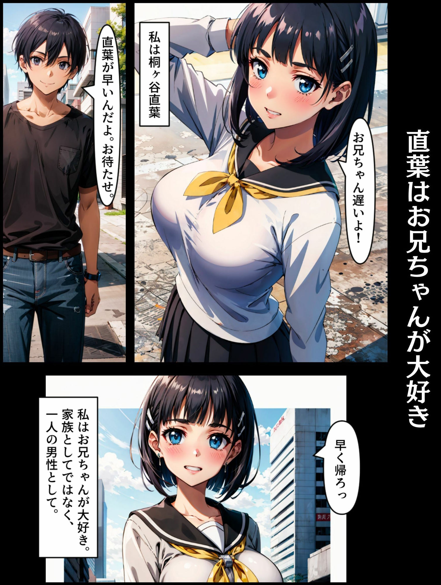 サンプル画像1:桐○谷直葉、催●おじさんに寝取られる〜お兄ちゃんを忘れて快楽堕ち(okita) [d_410547]