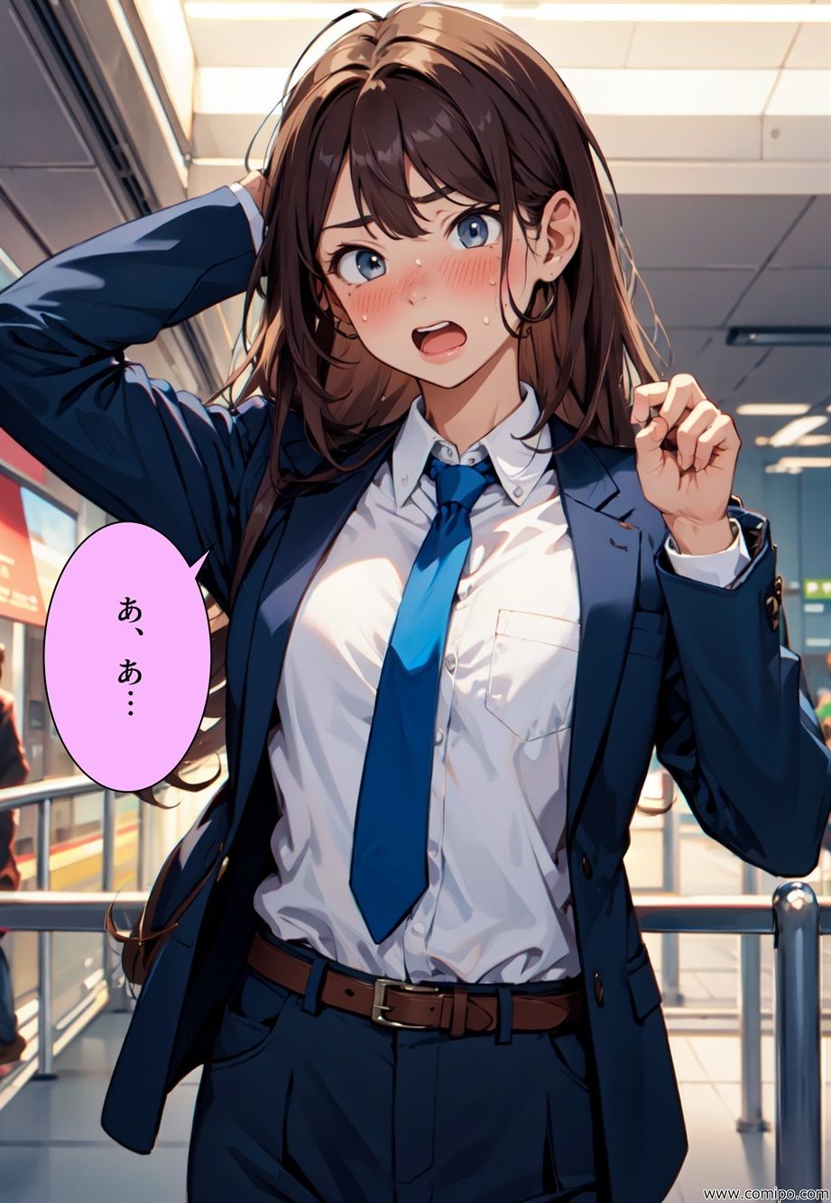 サンプル画像6:真・正義戦士ジャスティス・ボーイ 完全版 第5巻 「改造怪人・メガネ娘とCA制服」(真城のソフトハウス) [d_410853]