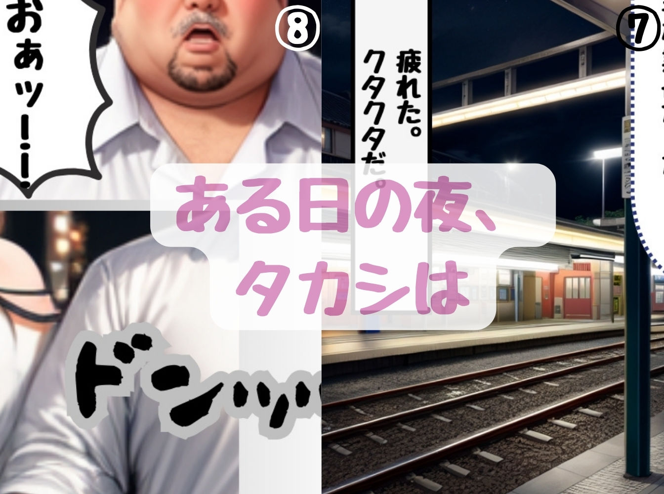 サンプル画像3:漫画の悪役に転生したオジサンが最強美女ヒロインに〇〇しちゃう話(くりきんとん) [d_410990]