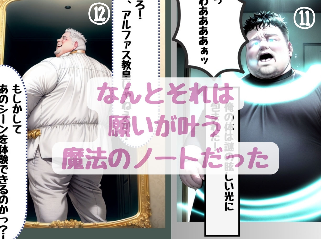 サンプル画像5:漫画の悪役に転生したオジサンが最強美女ヒロインに〇〇しちゃう話(くりきんとん) [d_410990]