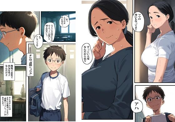 サンプル画像2:母さんはボクのアソコを大きくしてくれます(ピエトロ) [d_411153]