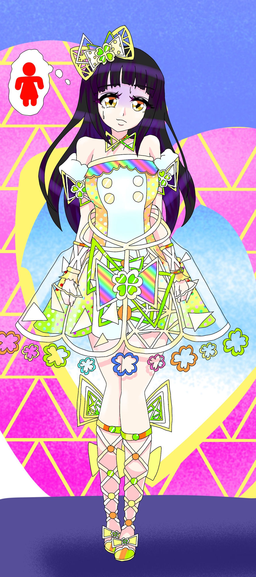 サンプル画像6:ひみつのおもらし(ファンタジスタ入れ歯) [d_411760]