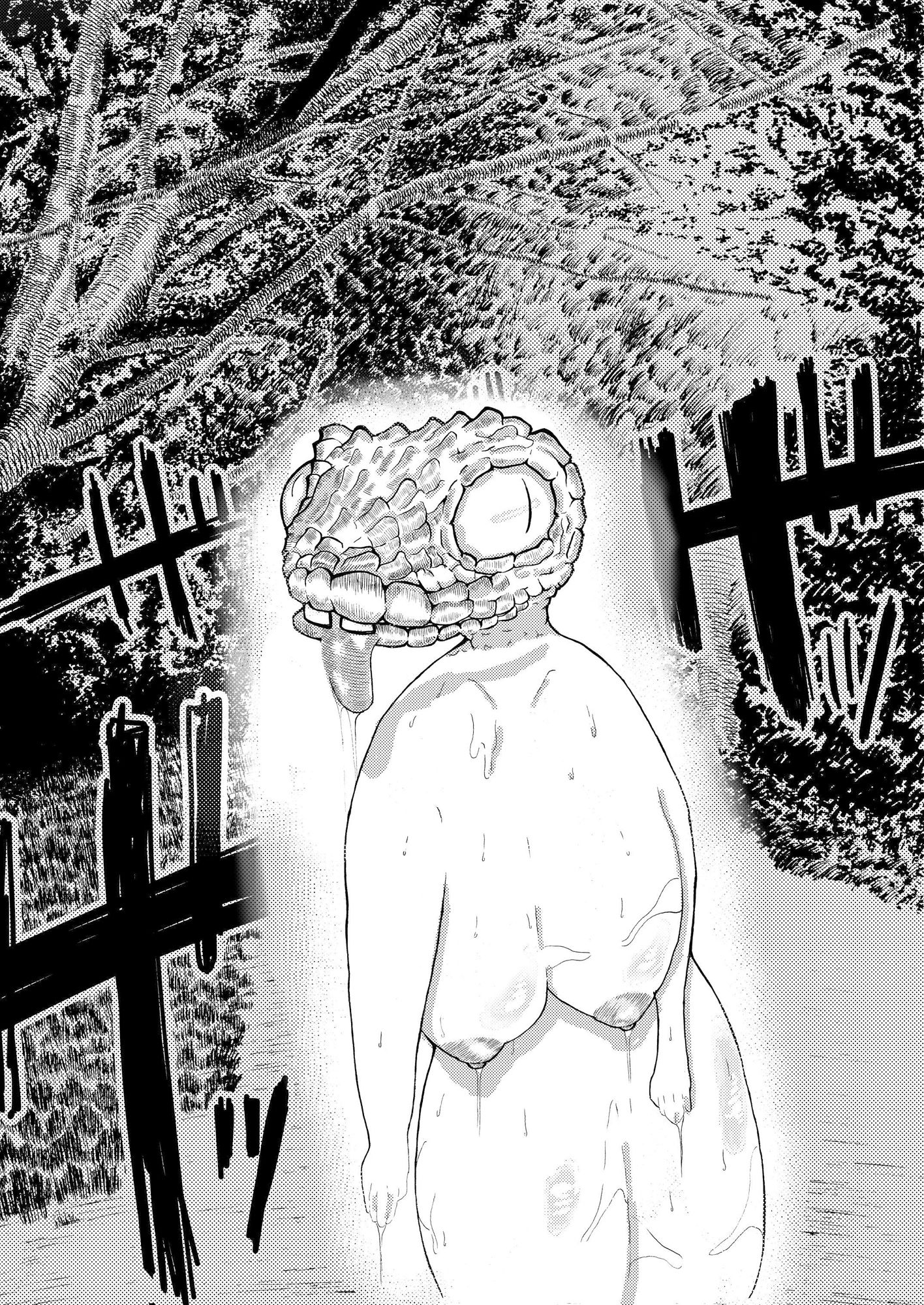 サンプル画像1:蛇女 触手に犯●れ快楽堕ち、無理矢理仲間にされちゃう話(もずくみどり) [d_412794]