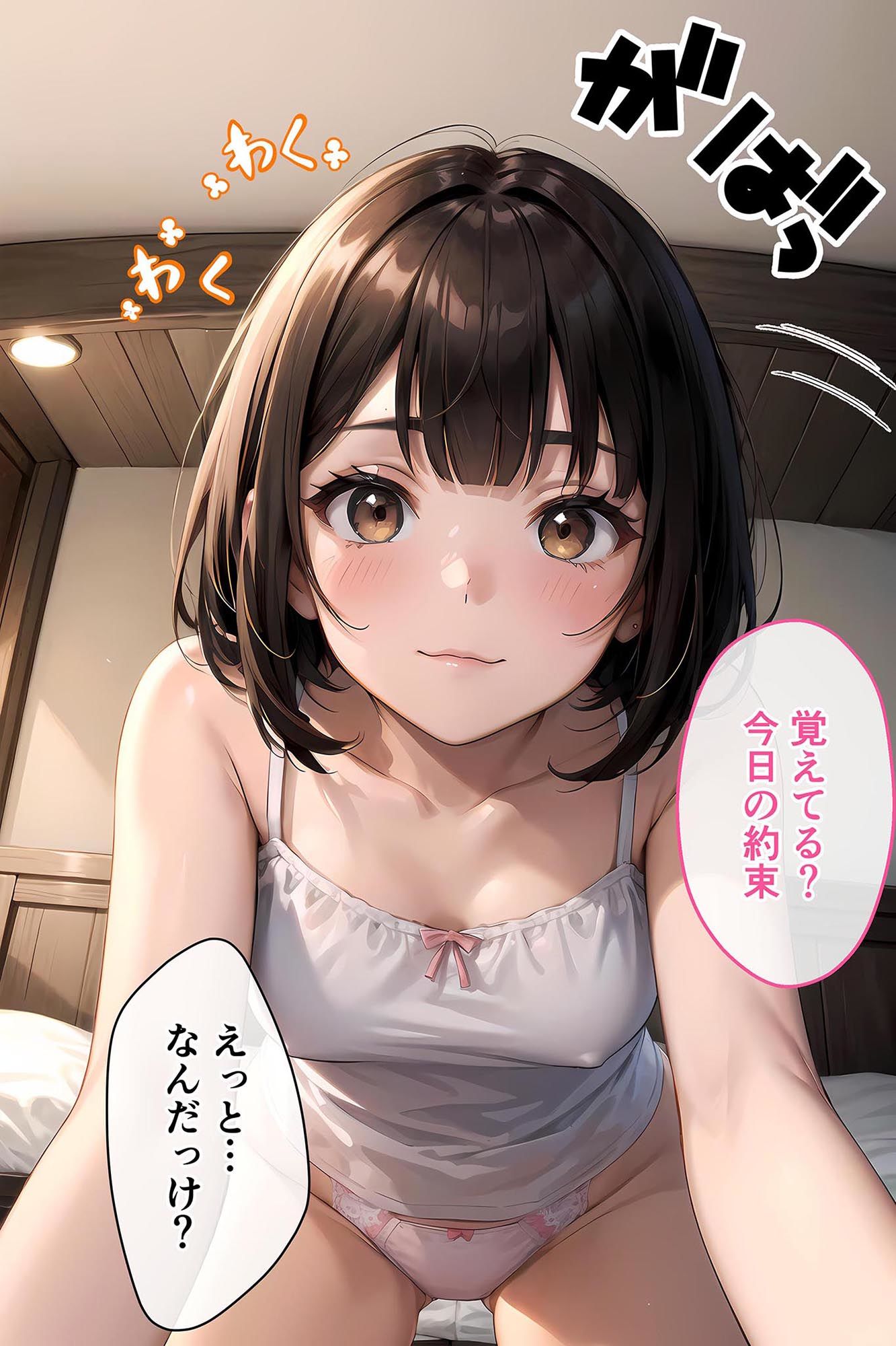 サンプル画像4:いちゃLOVE純情ベッドルーム 〜デート前、可憐な彼女に我慢できなくて〜(ラビットフット) [d_413381]