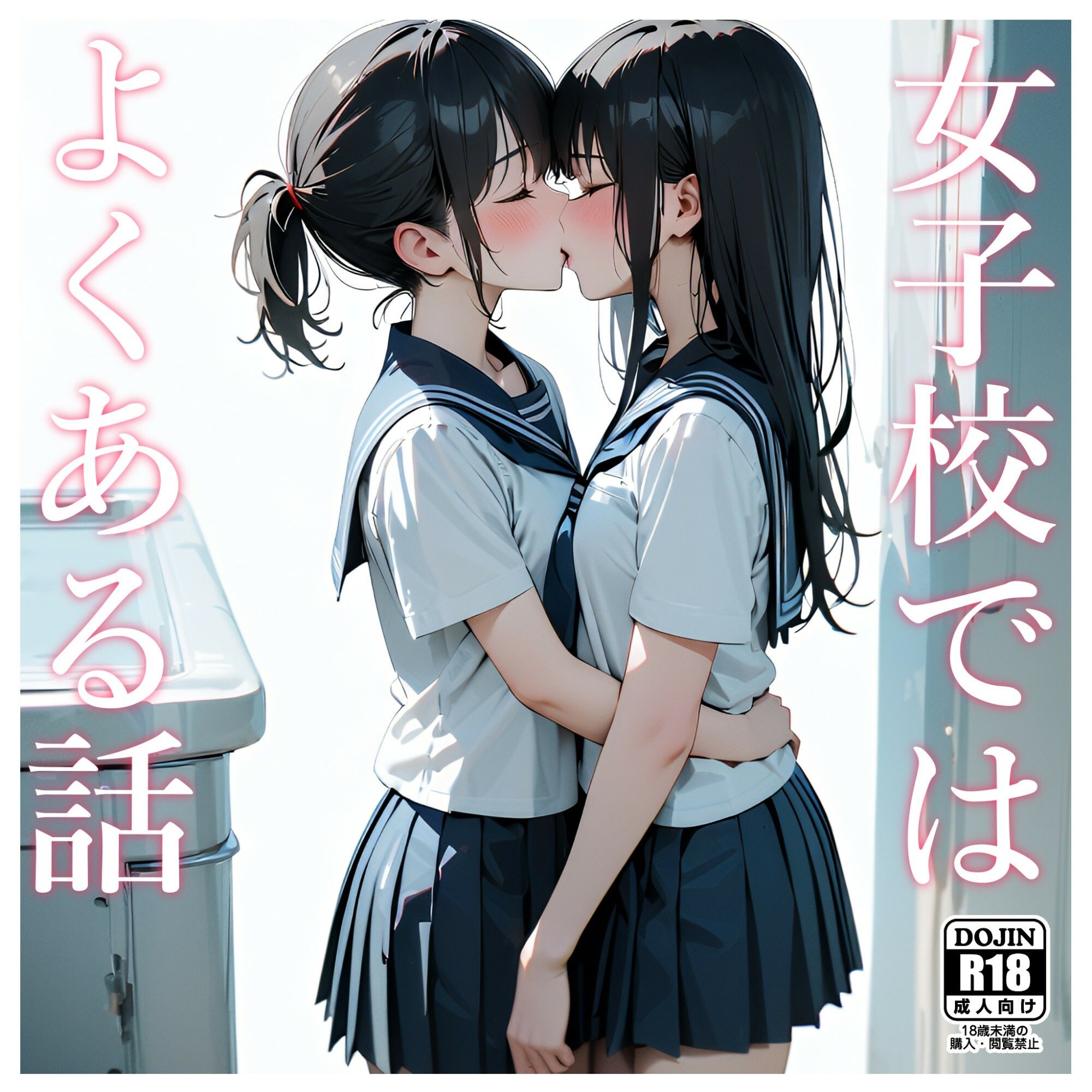 サンプル画像1:女子校ではよくある話(電脳戯画) [d_414045]