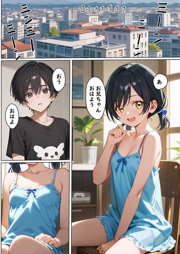 夏休み俺は妹とセックスをするの画像1