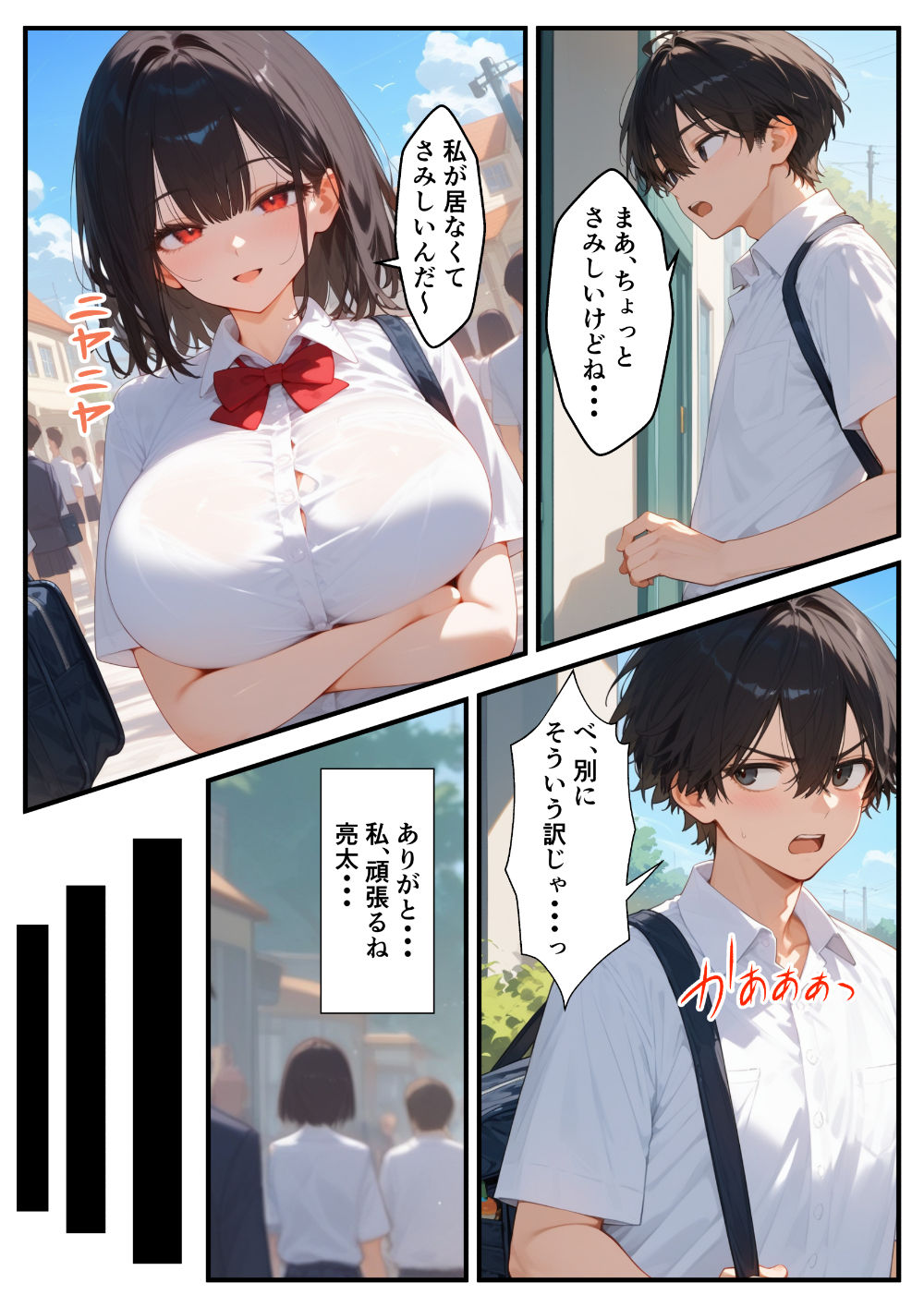 サンプル画像6:陸上女子の彼女が寝取られる話(るに) [d_414925]