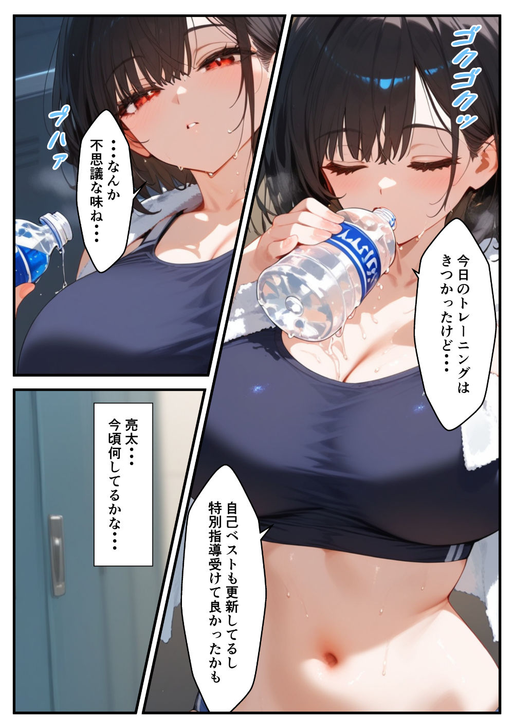 陸上女子の彼女が寝取られる話