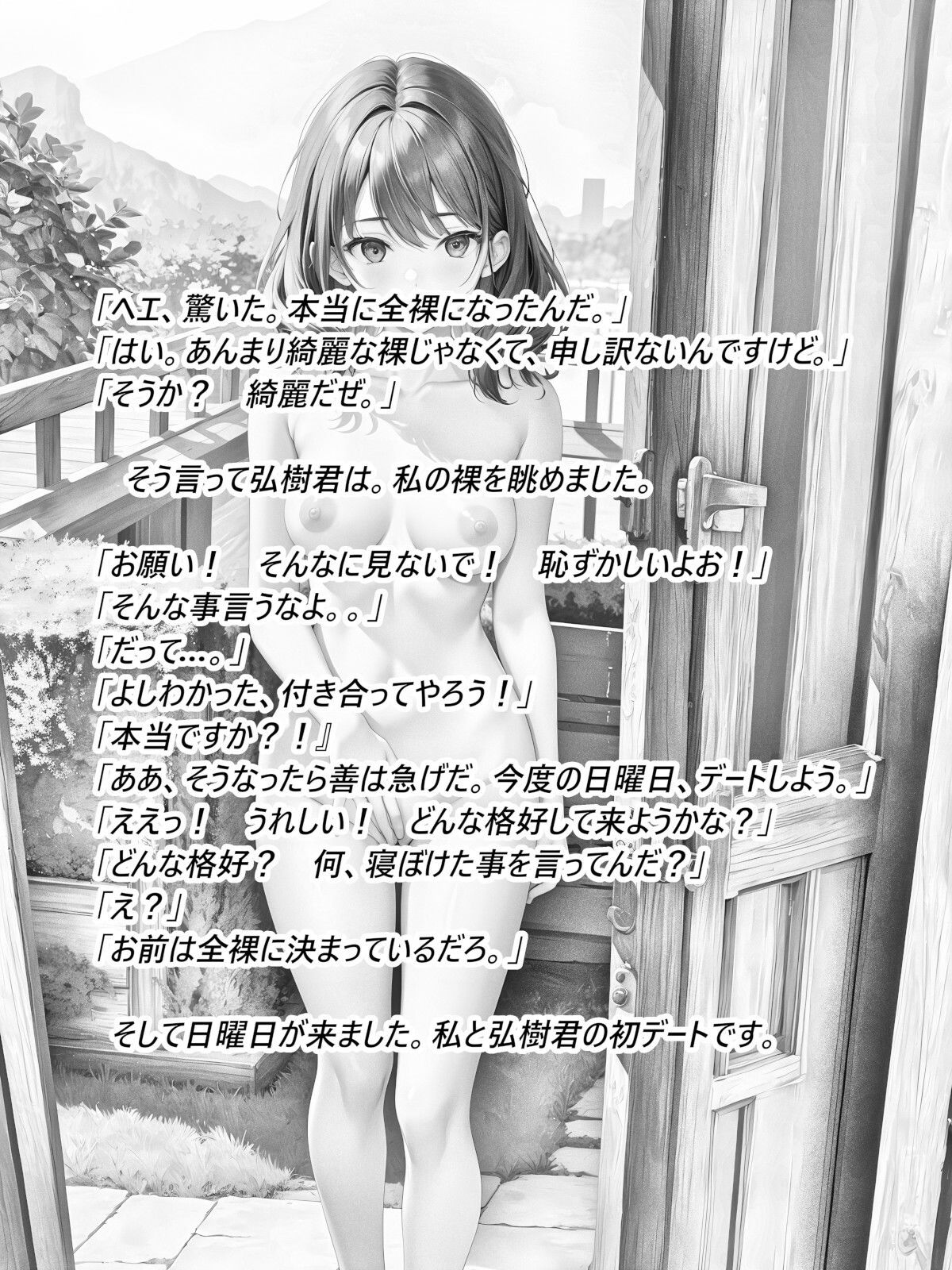 サンプル画像4:全裸露出デート(須弥山に棲む趣味仙) [d_415381]