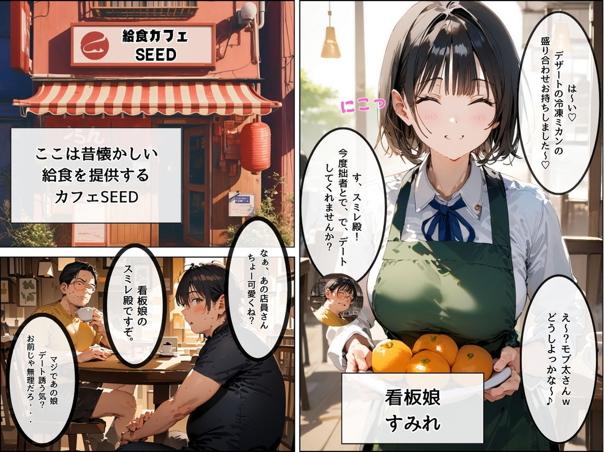 サンプル画像1:僕の彼女が種付けおじさんにNTRされてしまった件2巻(種付け出版) [d_416885]