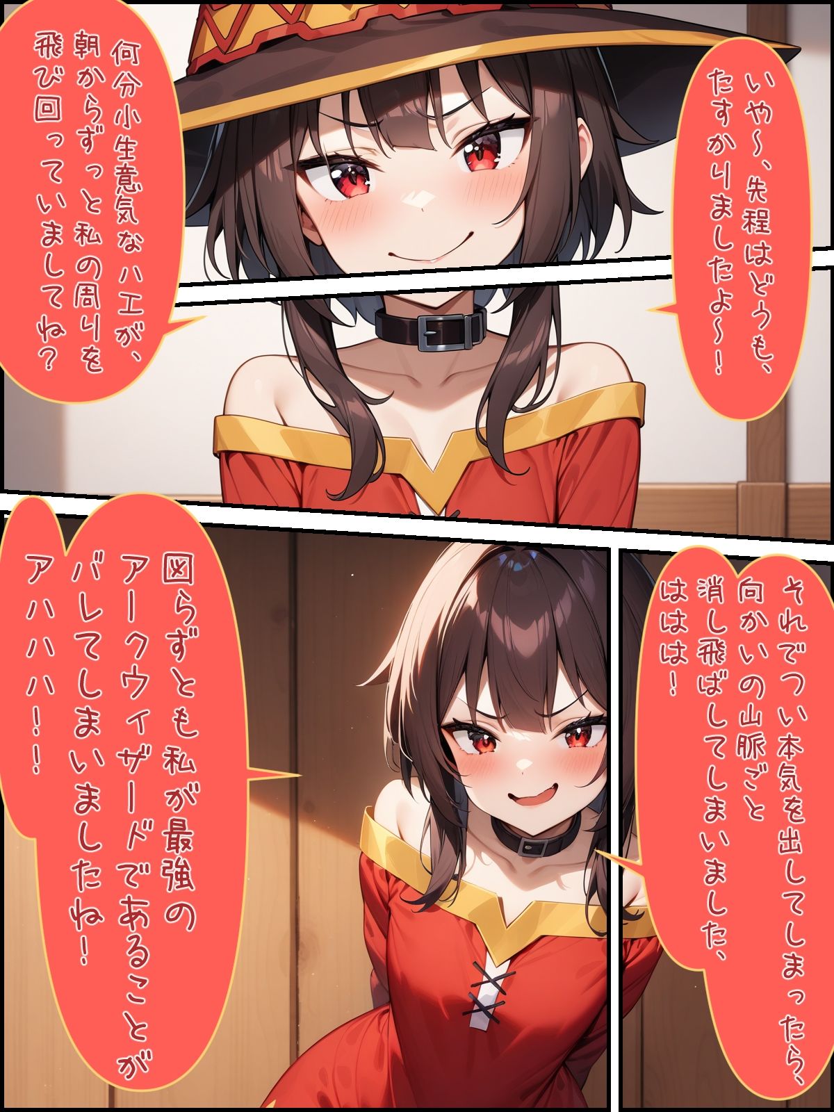 サンプル画像3:この爆裂魔法娘に白濁を！(ガーネット) [d_417706]