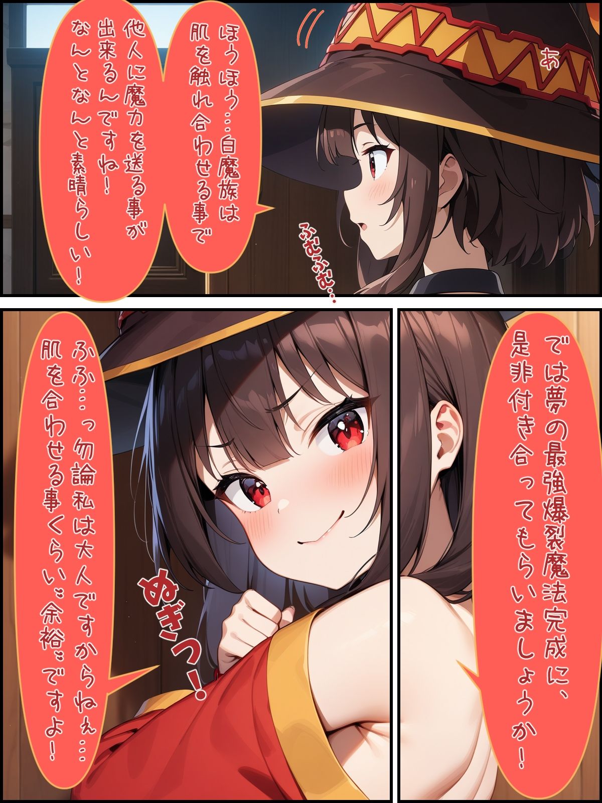 サンプル画像6:この爆裂魔法娘に白濁を！(ガーネット) [d_417706]