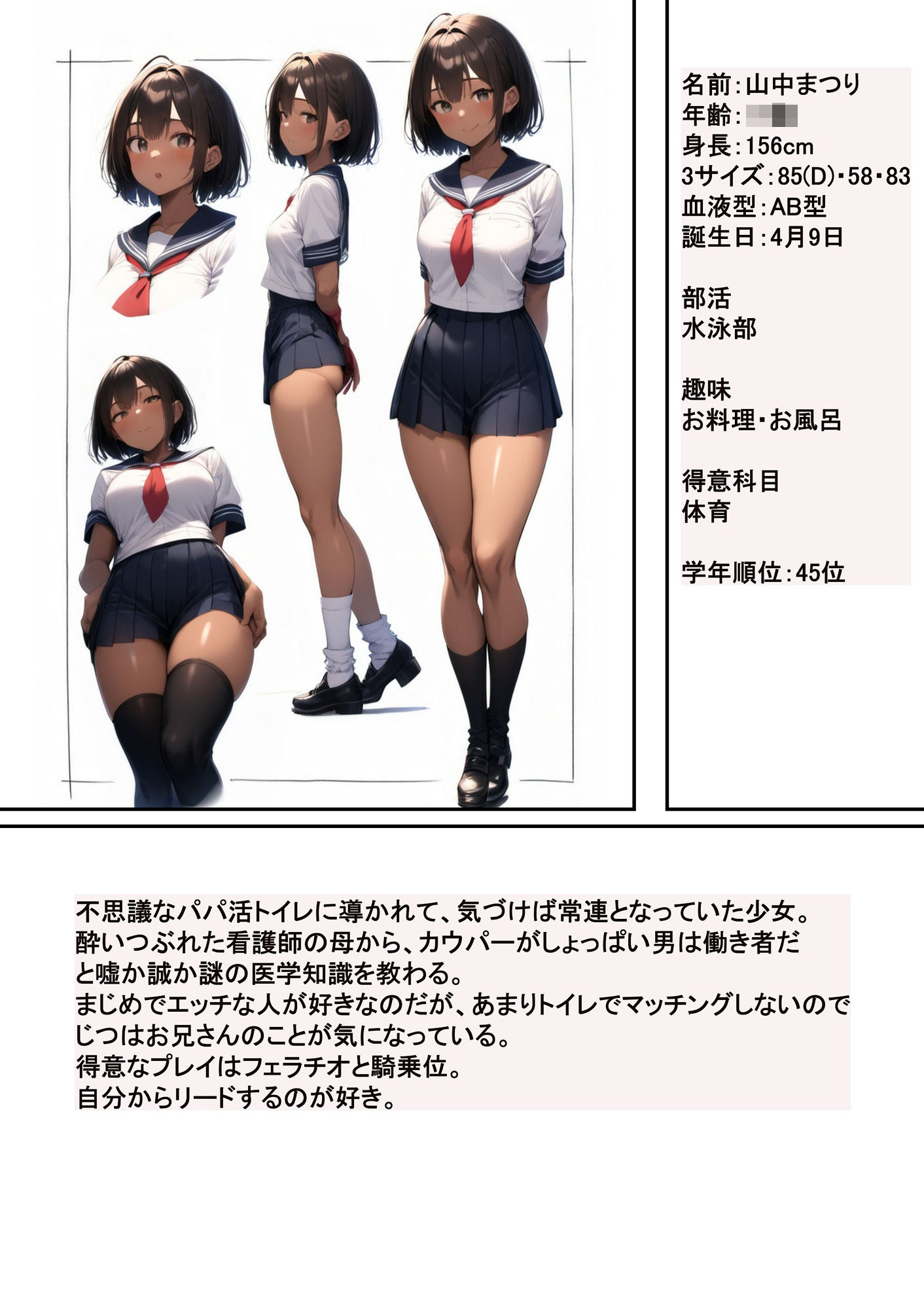 サンプル画像3:不思議なパパ活トイレで交縁生活(ドチャシコテクノロジー) [d_417760]