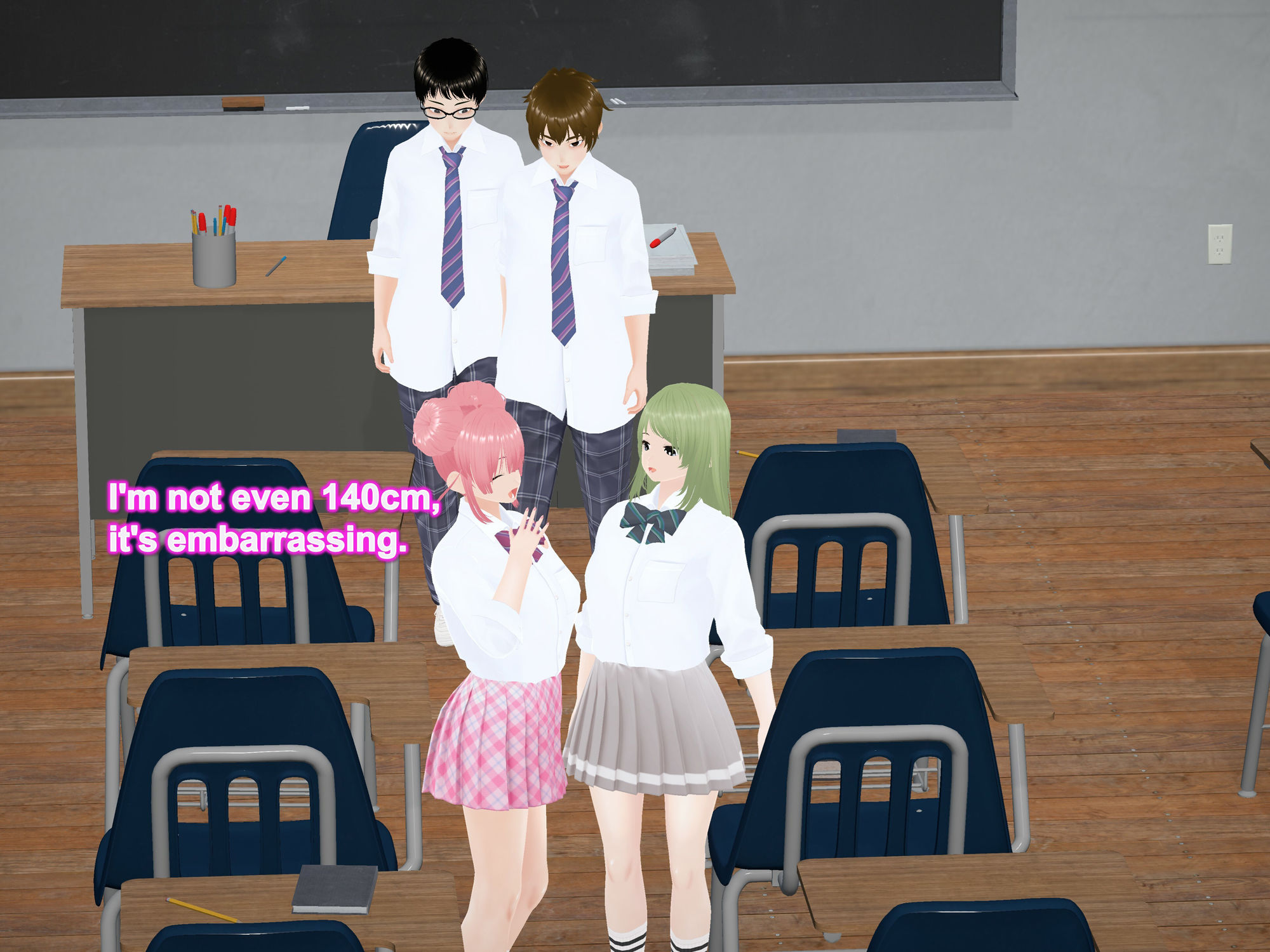 Outgrowing only girls, Overtake boys, Growth sound. Classmate Arcの画像7