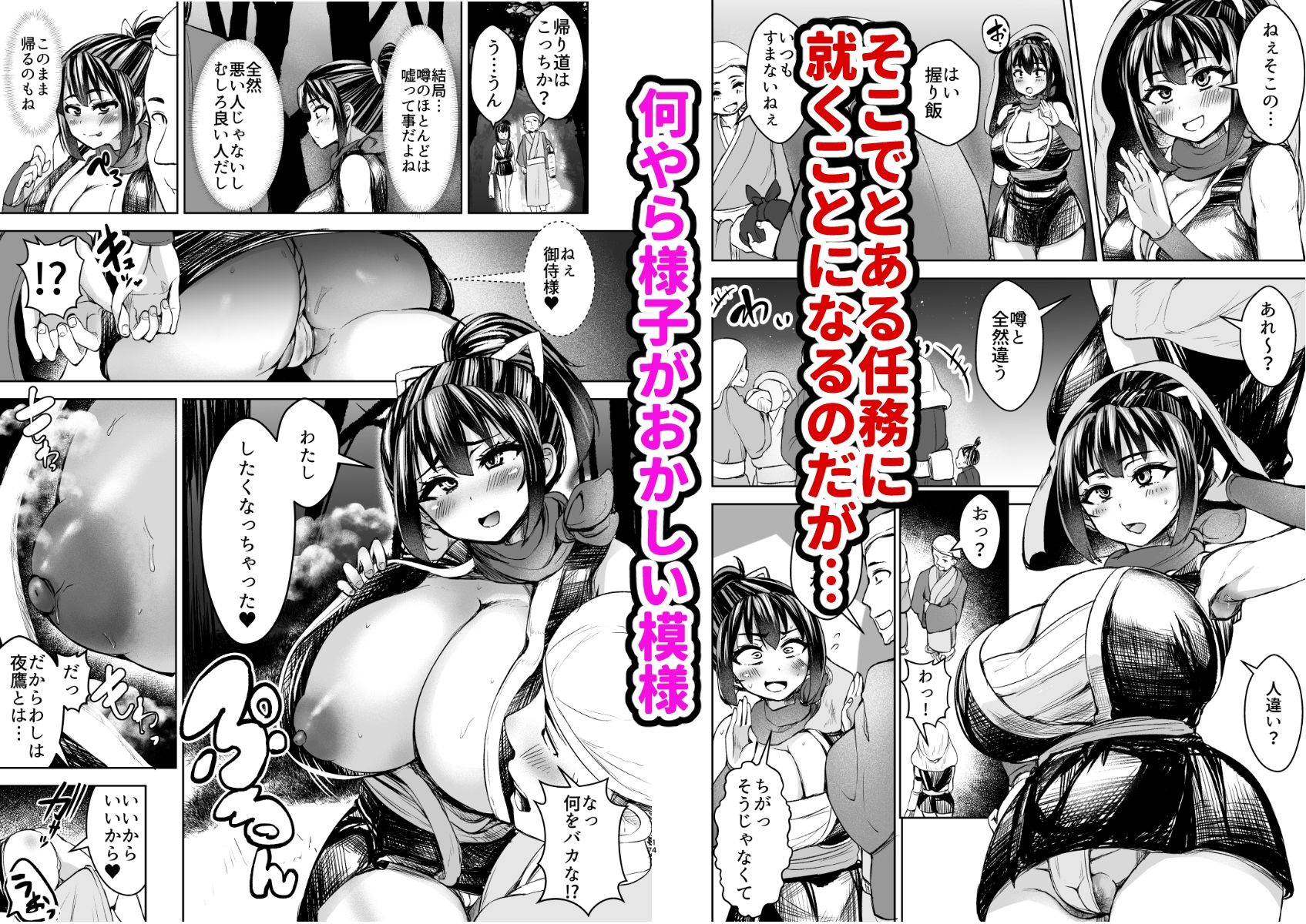 サンプル画像3:くノ一ほのか淫法帖 壱(よったんち) [d_418030]