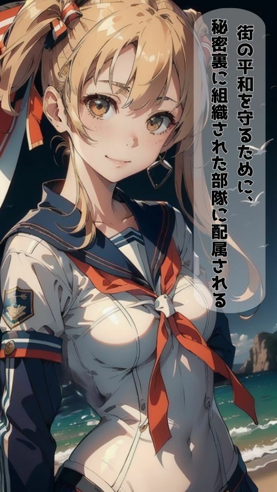 サンプル画像3:女子校生スパイの受難【AI美女イラストコミック】(Future Ink Studio) [d_418040]