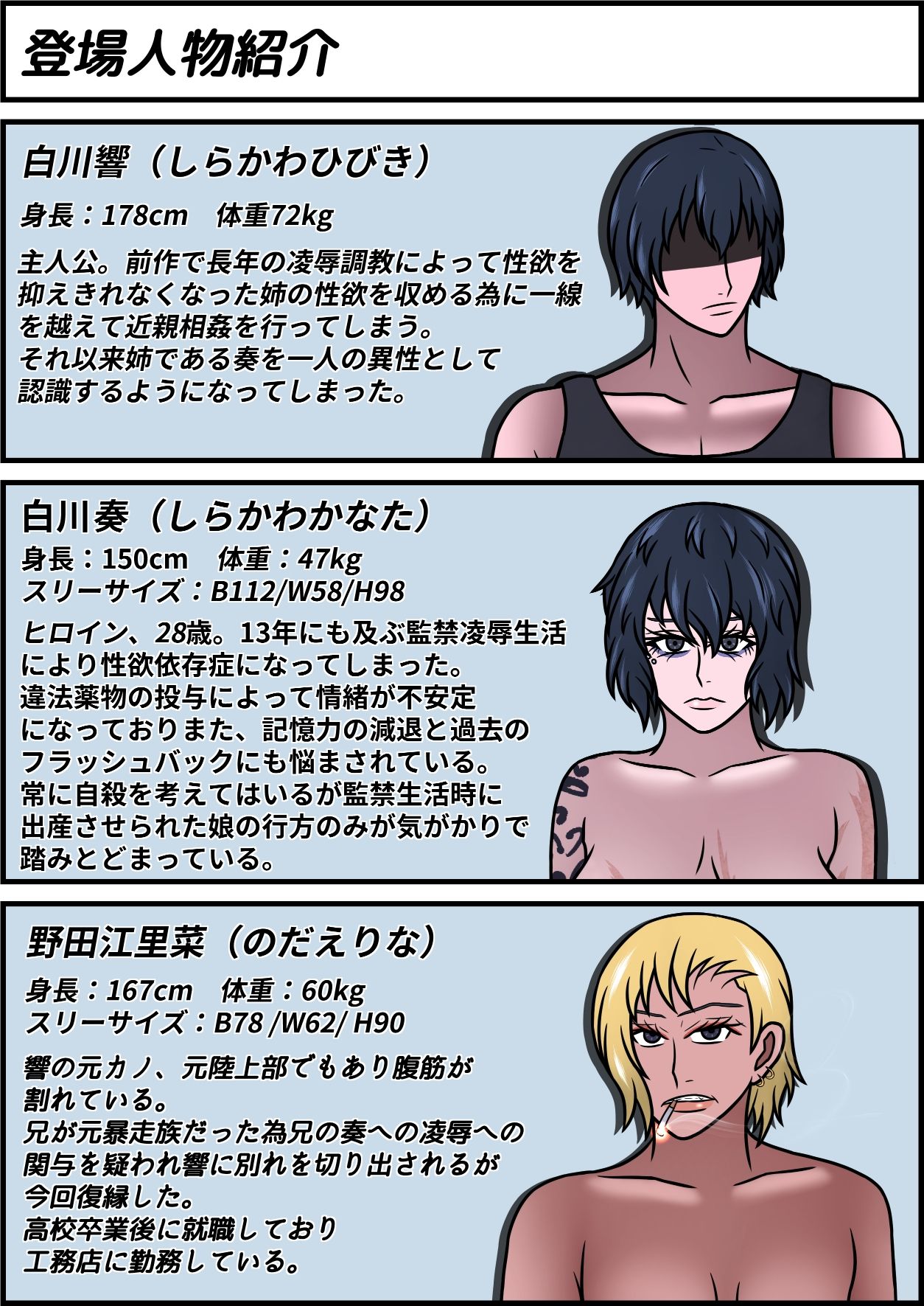 サンプル画像1:誘拐され凌●されきった姉が13年ぶりに帰ってきた話 その2(一人カラス) [d_418076]