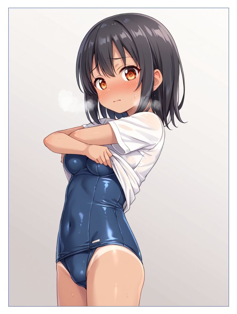 サンプル画像6:妹とスク水えっち 朝練のため水着で学校に 行こうとしていた妹が 突然の休校でそのままスク水で 家で過ごしていたので 欲情してしまいえっちする話(あにっと屋) [d_418589]