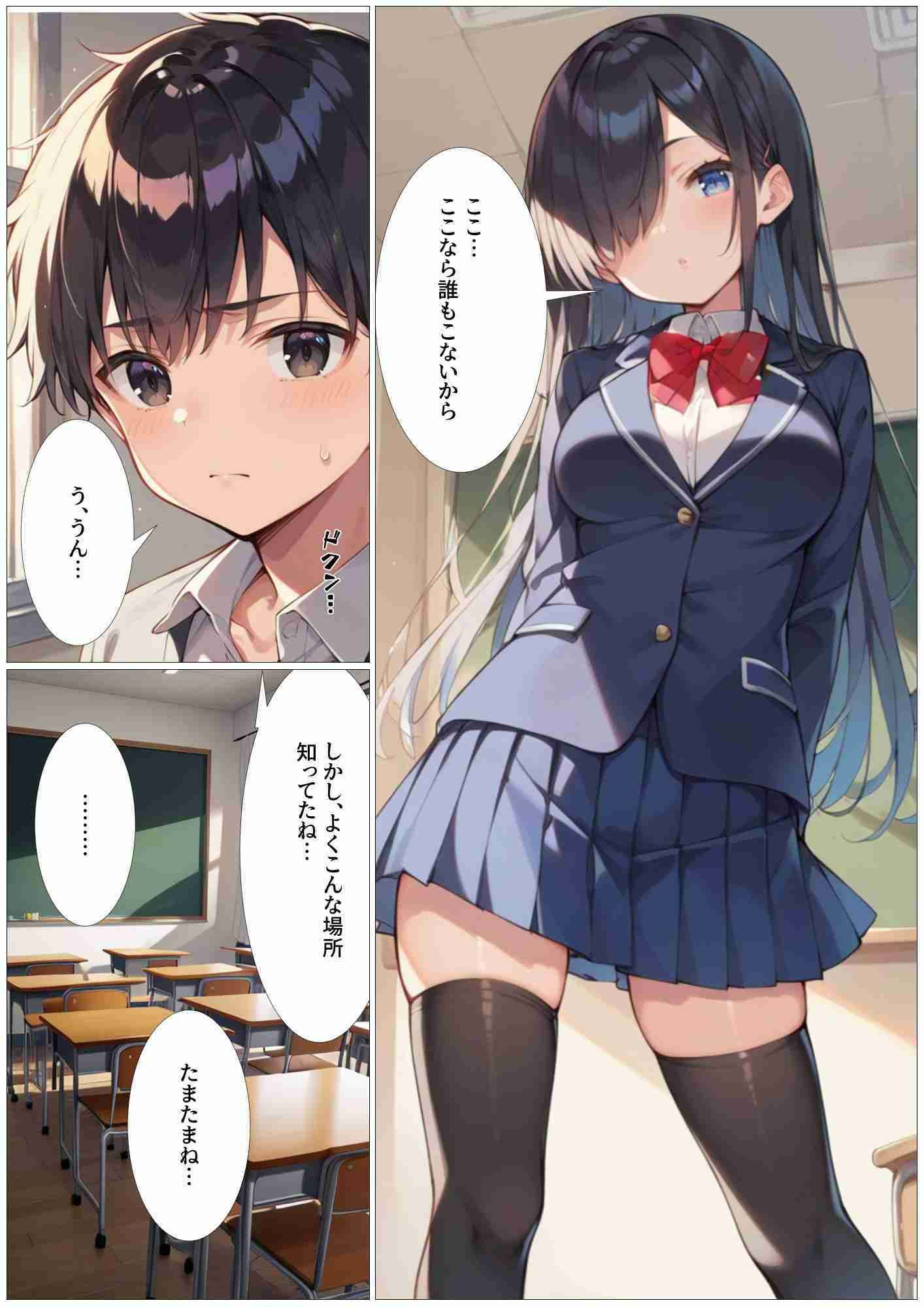 サンプル画像1:童貞の僕は処女たちとこういう青春がしたかった 陰キャ少女黒田未来編(NO6) [d_418652]