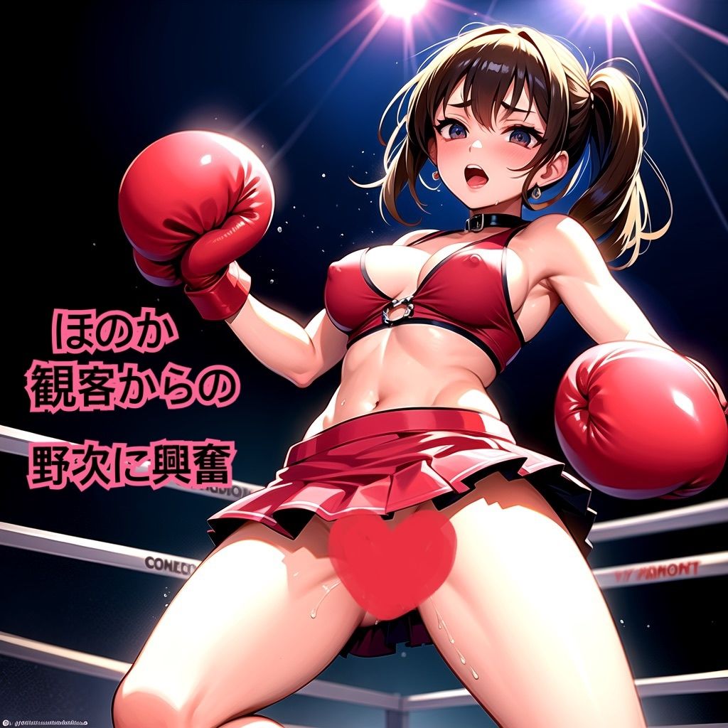 サンプル画像2:リョナ、急所ボクシング(ほのか) [d_418791]