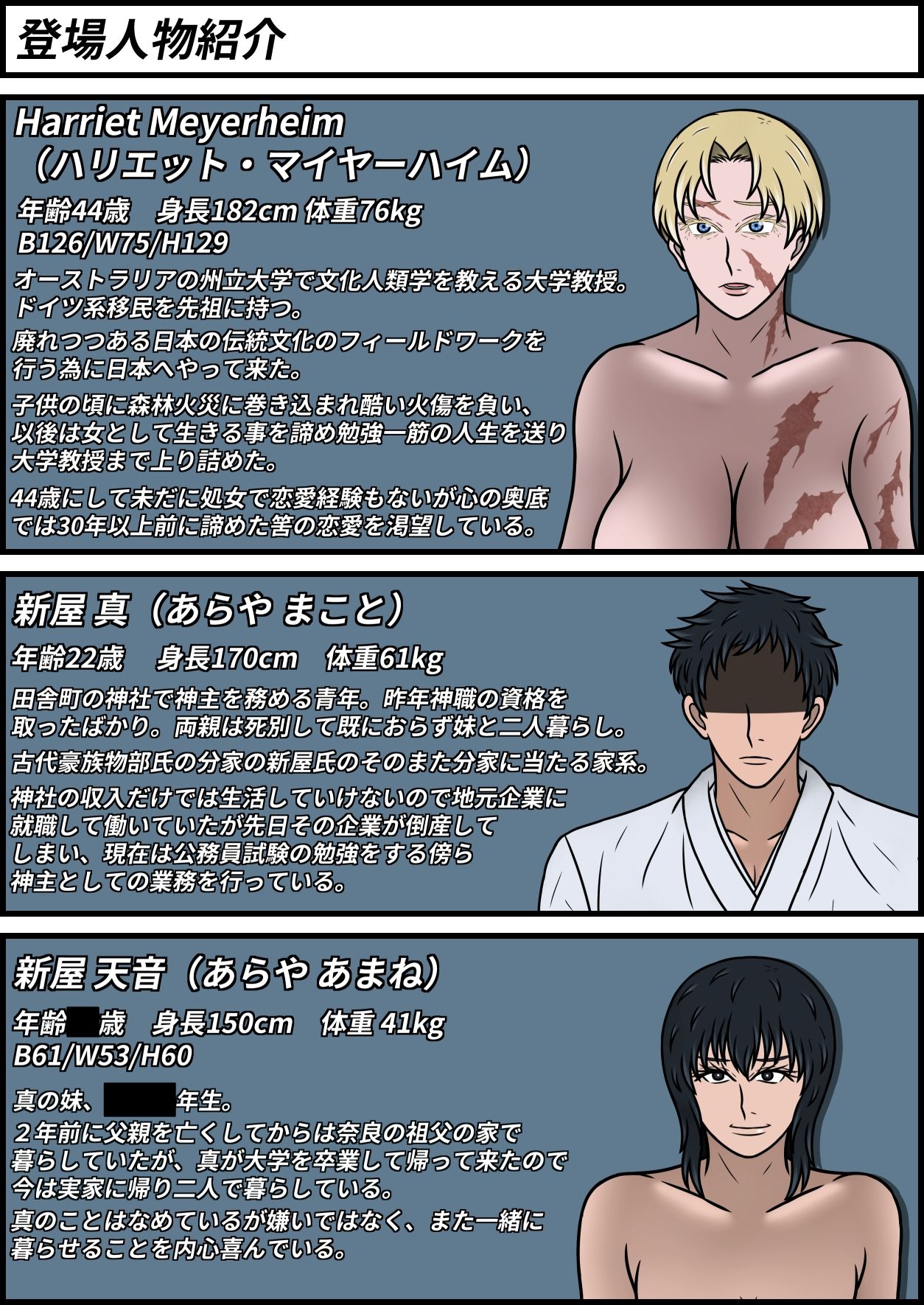 サンプル画像1:白人爆乳欠損年増処女大学教授を恋人堕ちさせて国際結婚する話(一人カラス) [d_420447]