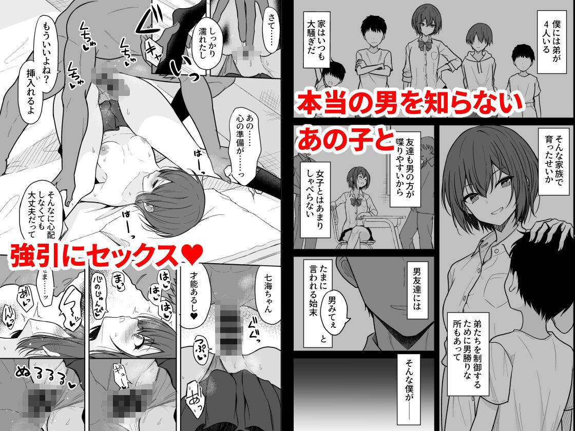 サンプル画像1:ボーイッシュな彼女をえっちな雌にするまで(ねこのこね) [d_420691]