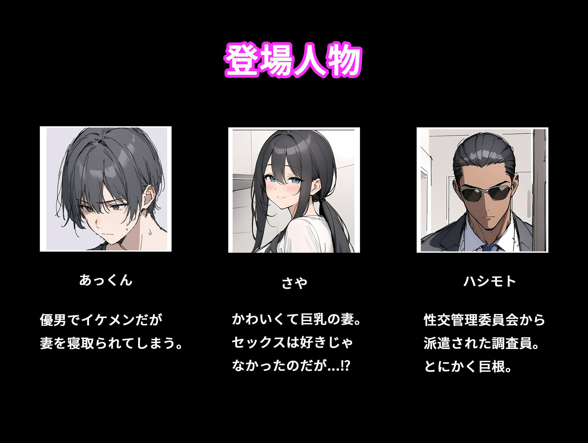 性交管理委員会〜セックス失敗で寝取られ確定〜のサンプル画像 6