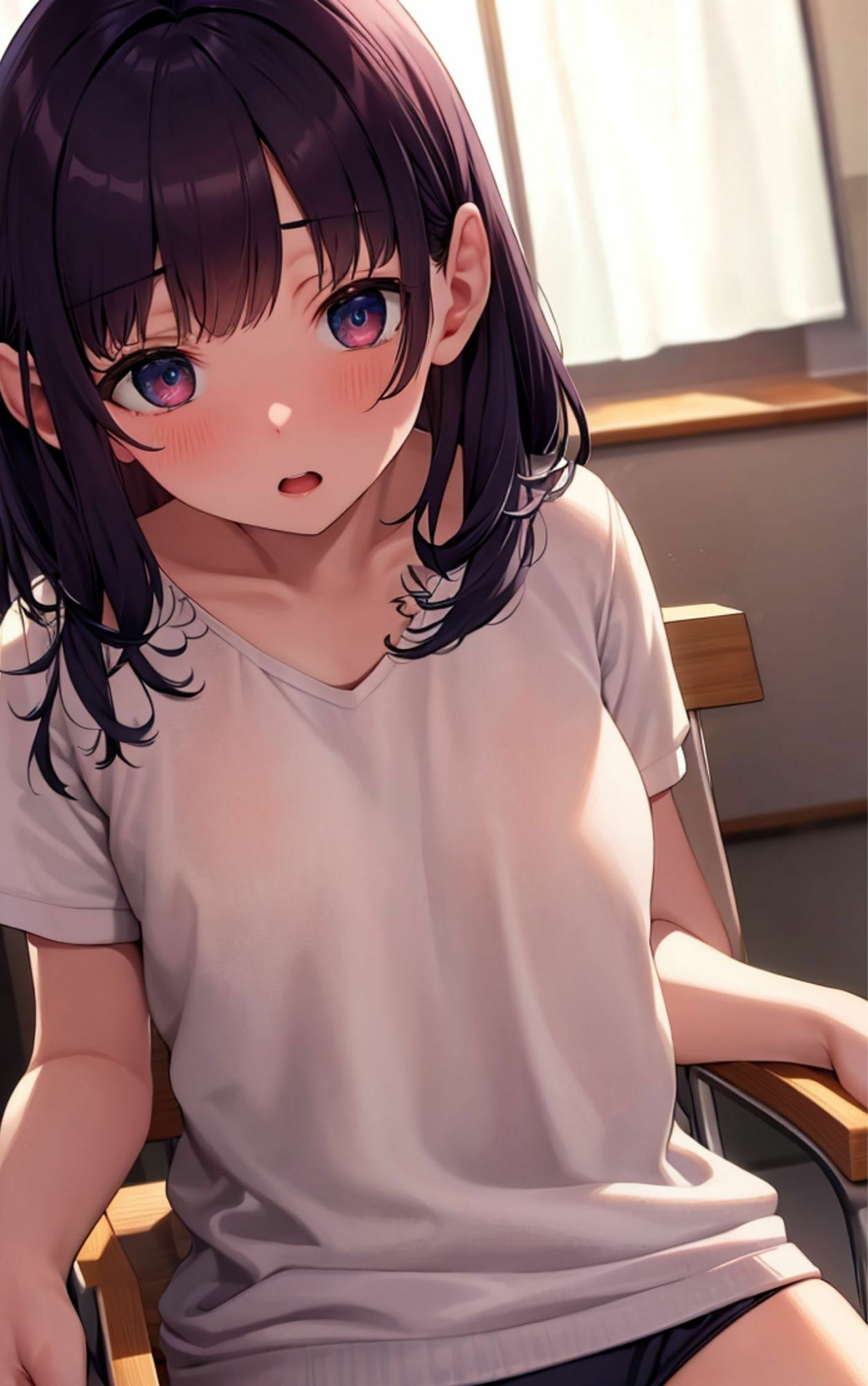 サンプル画像5:エロ診断 〜特権を利用しておっぱい十色〜(綿菓子) [d_421150]