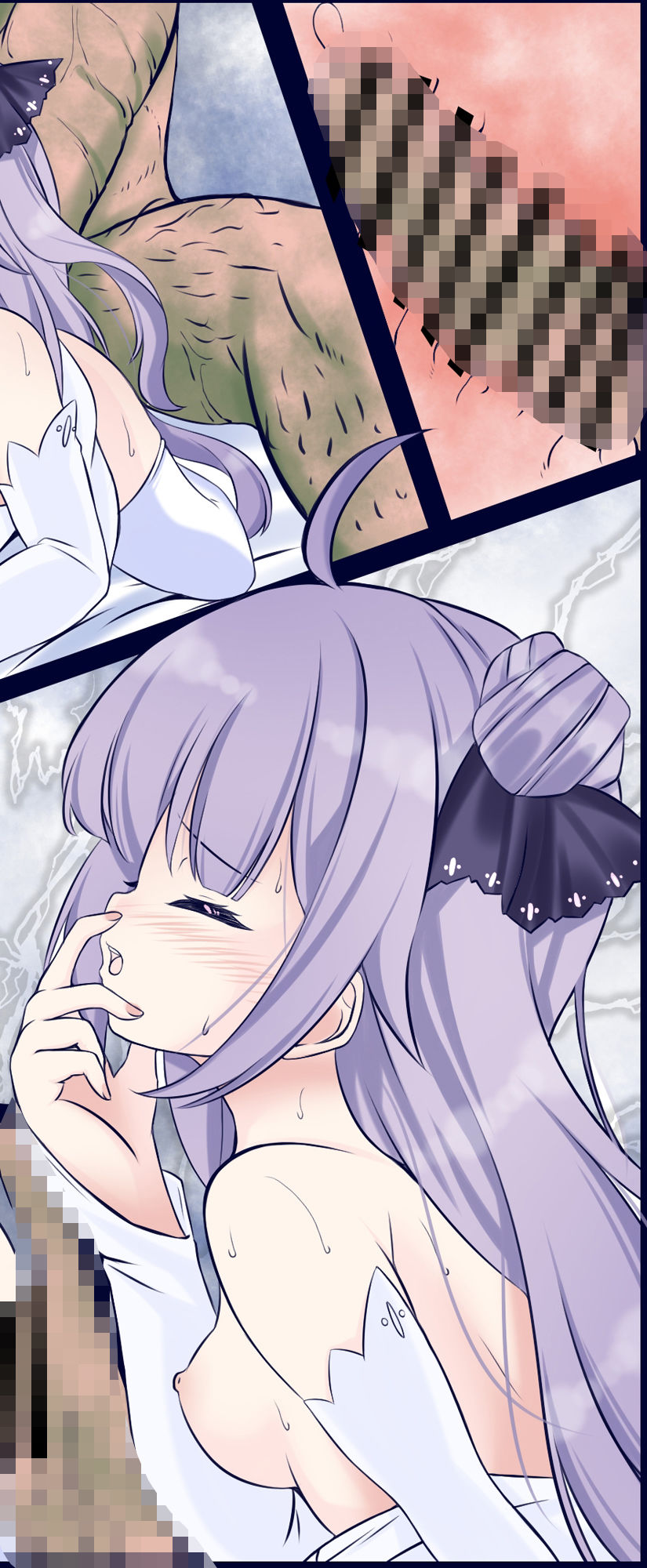 サンプル画像3:【アズー●レーン】指揮官が居ない時に代理の副官に性欲処理させられるユニコーンちゃん(宵星ヒカリ) [d_421349]