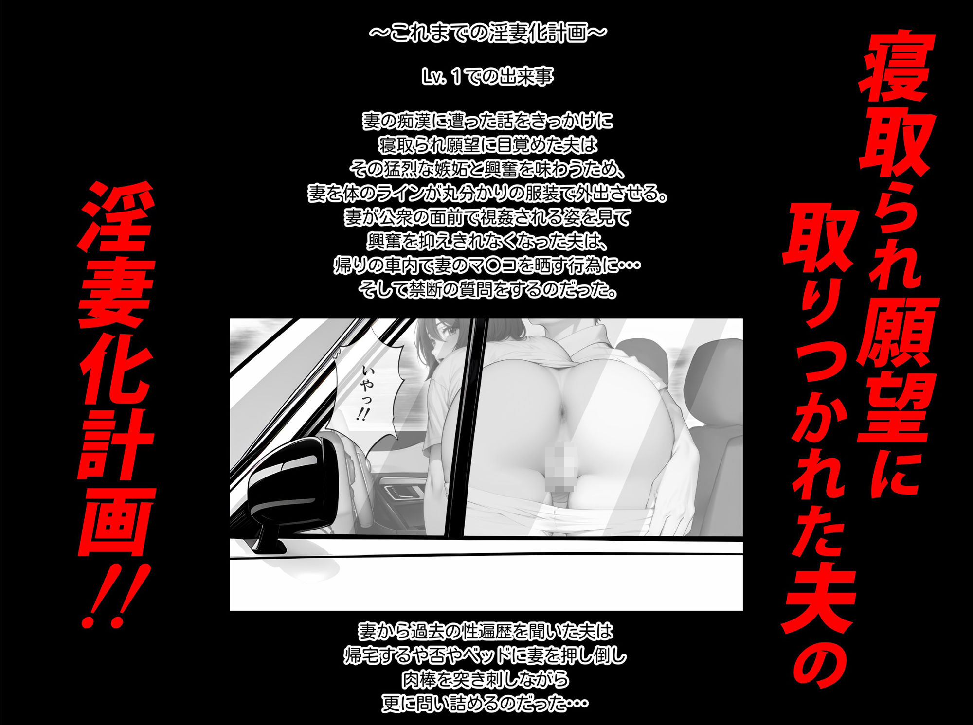 サンプル画像1:寝取られ願望 Lv.2 目隠し他人棒編（上巻）(本当にあった抜ける話) [d_421615]