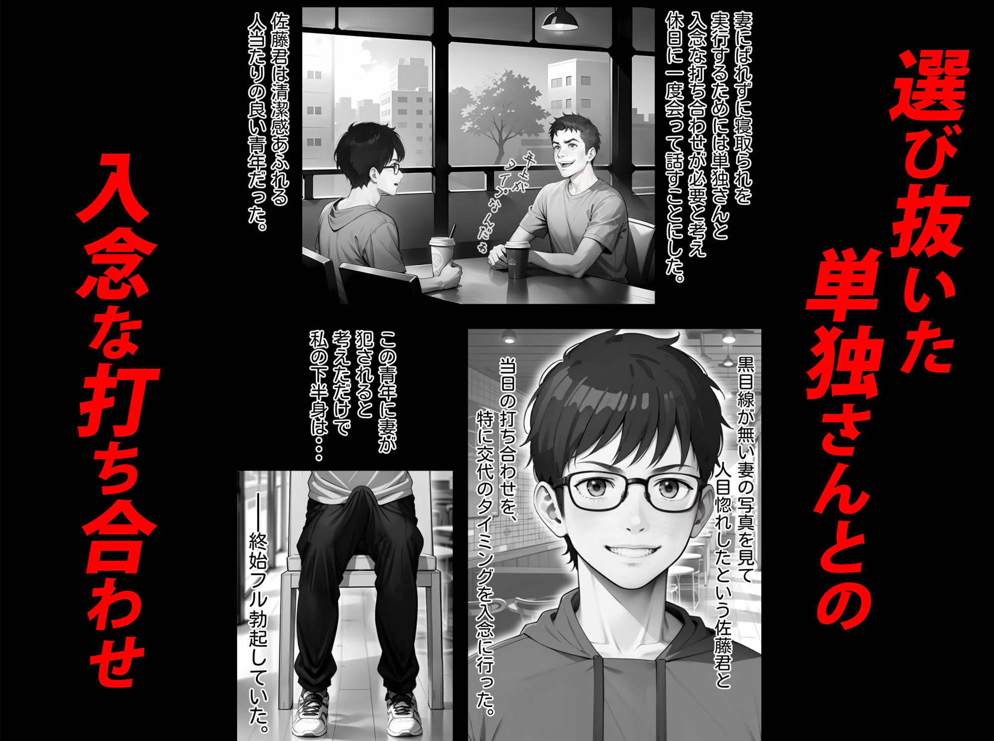 サンプル画像5:寝取られ願望 Lv.2 目隠し他人棒編（上巻）(本当にあった抜ける話) [d_421615]